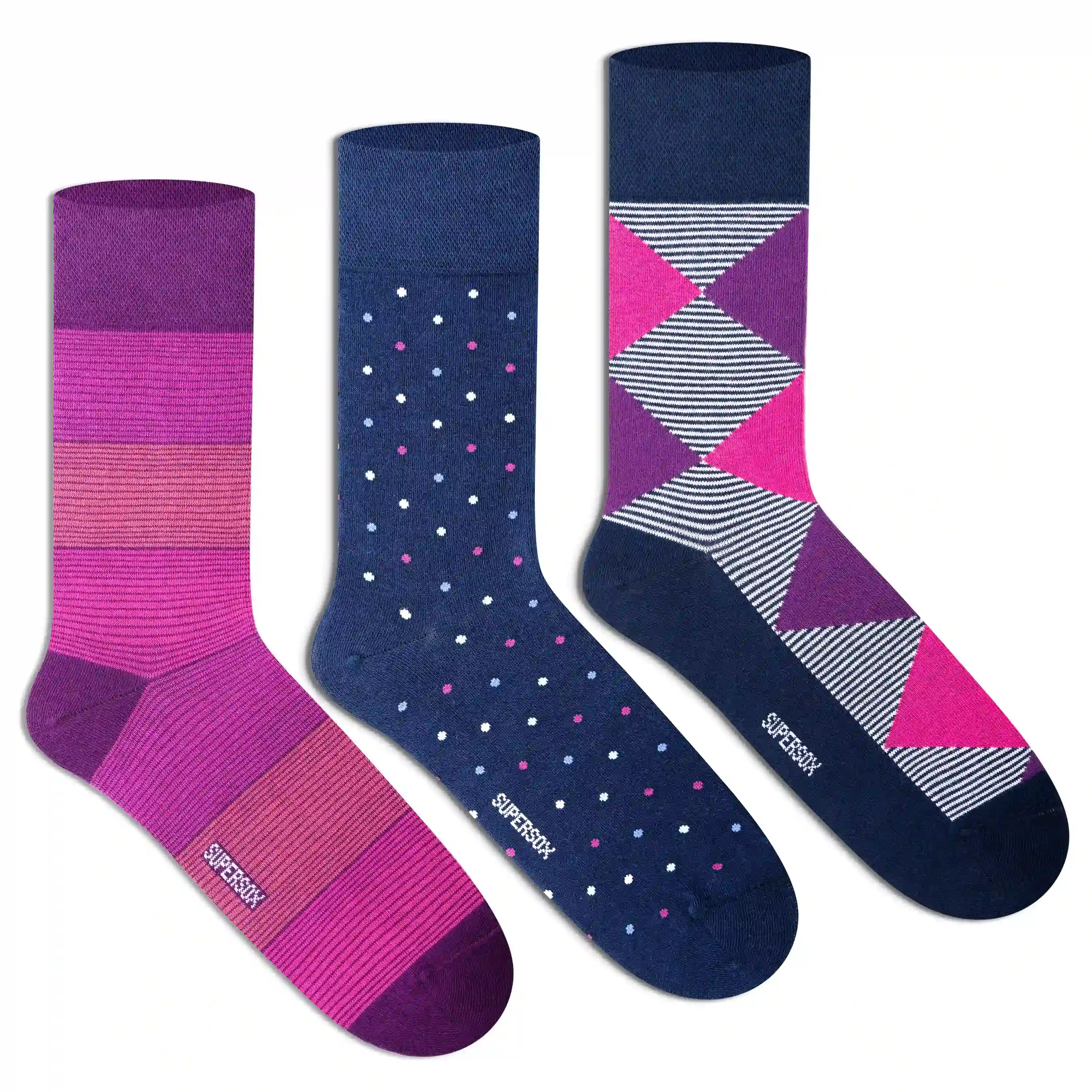 Funky Crew Socks - Unisex (Pack of 3) - Image 7