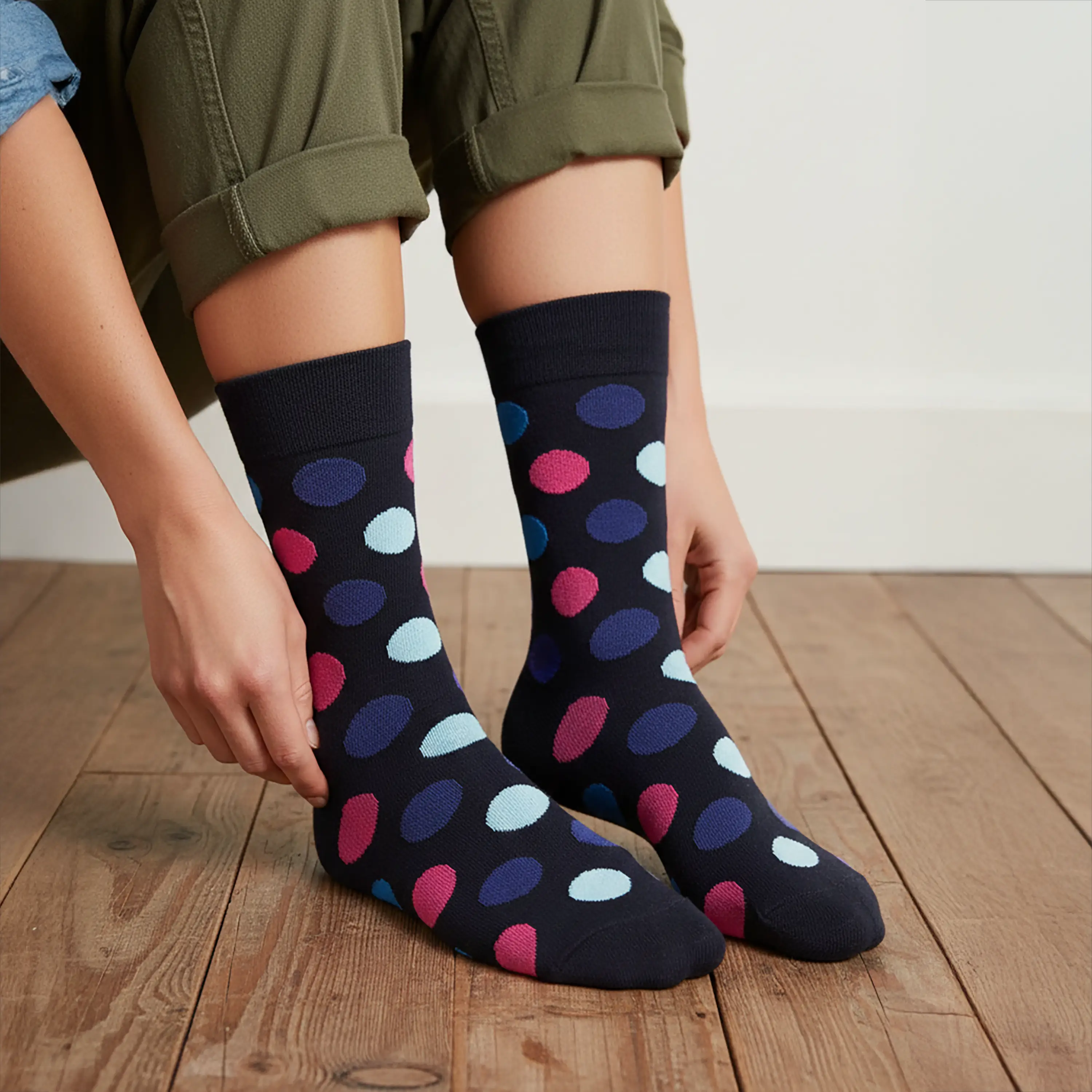 Funky Crew Socks - Unisex (Pack of 3) - Image 3