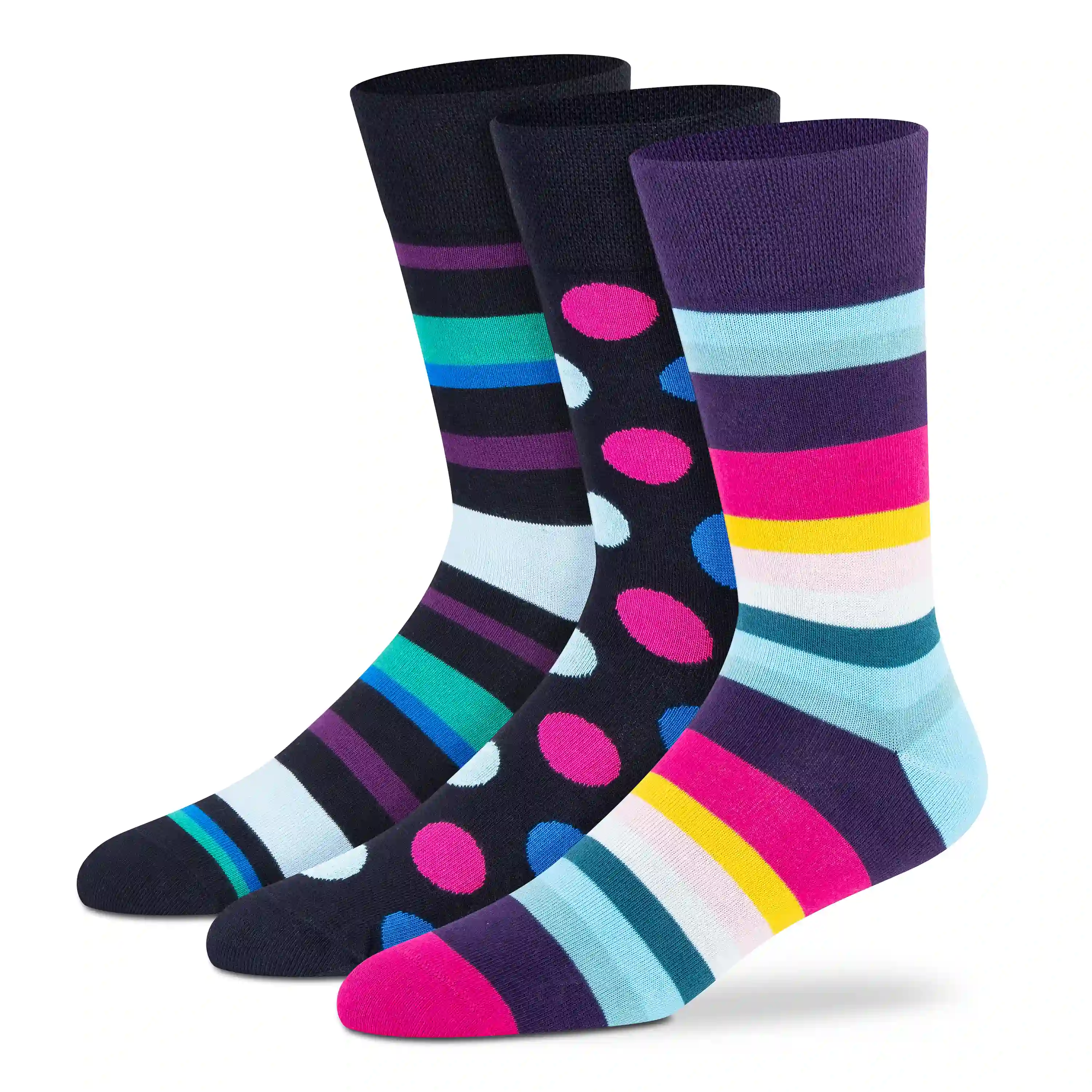 Funky Crew Socks - Unisex (Pack of 3) - Image 5