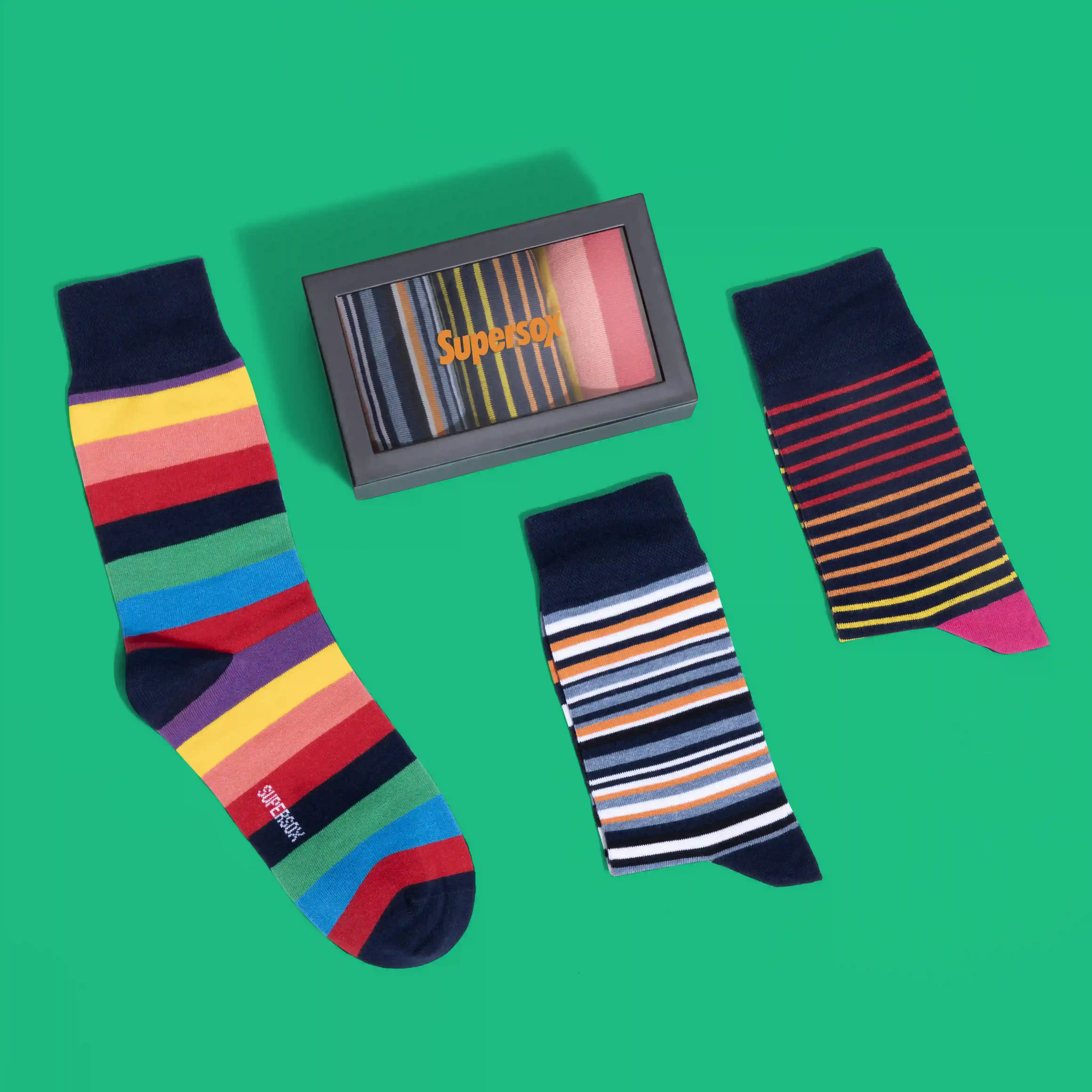 Funky Crew Socks - Unisex (Pack of 3) - Image 6