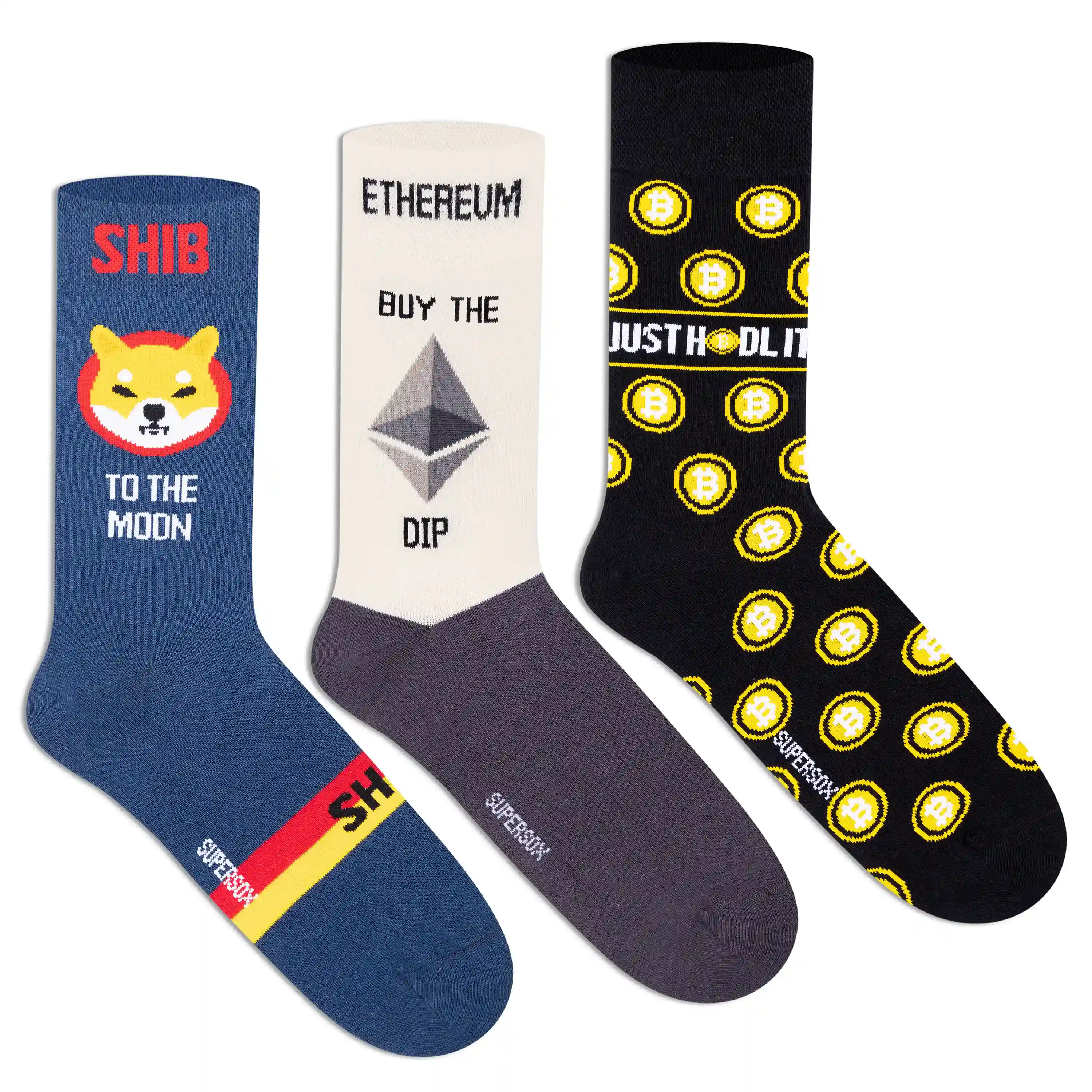 Funky Crew Socks - Unisex (Pack of 3) - Image 5