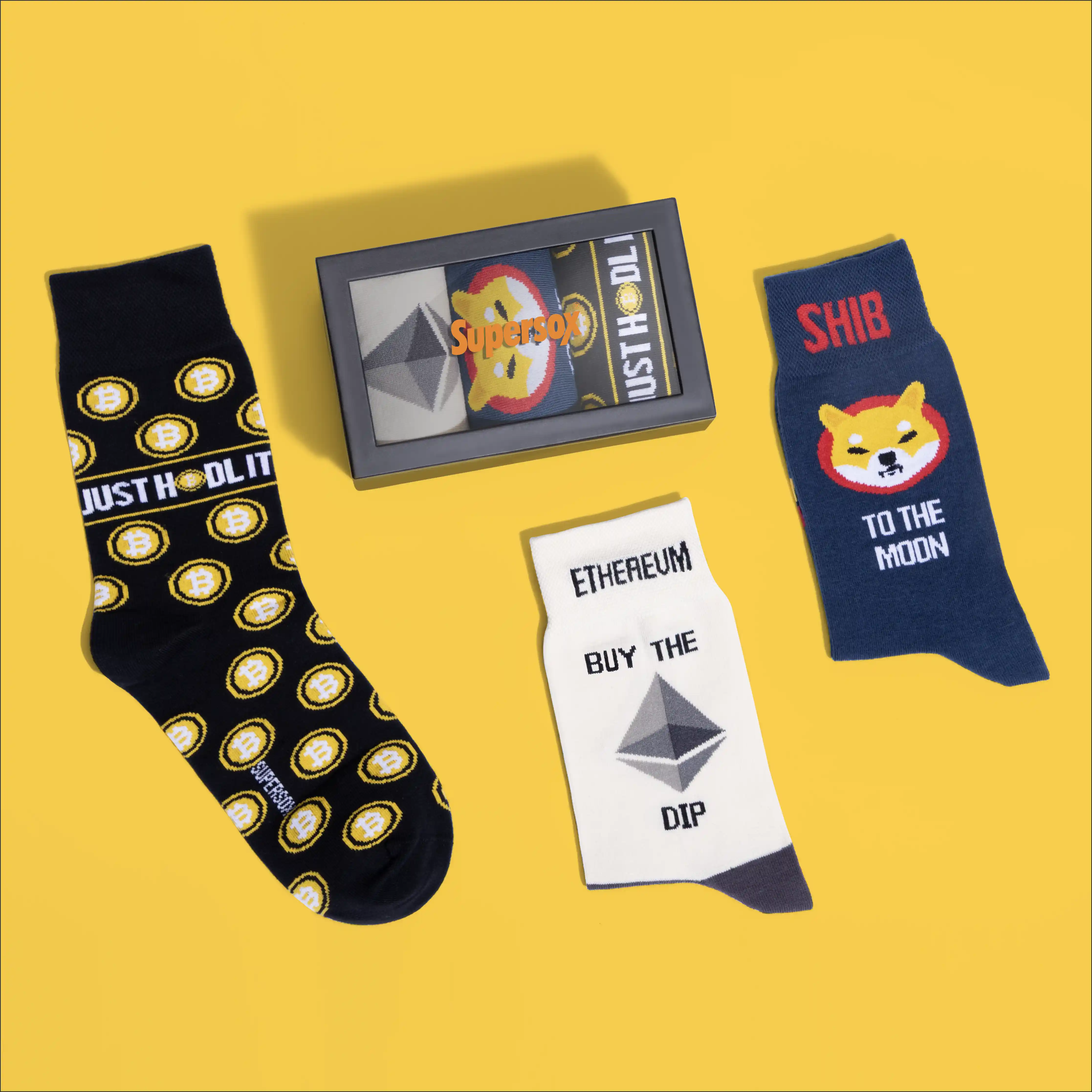 Funky Crew Socks - Unisex (Pack of 3) - Image 6