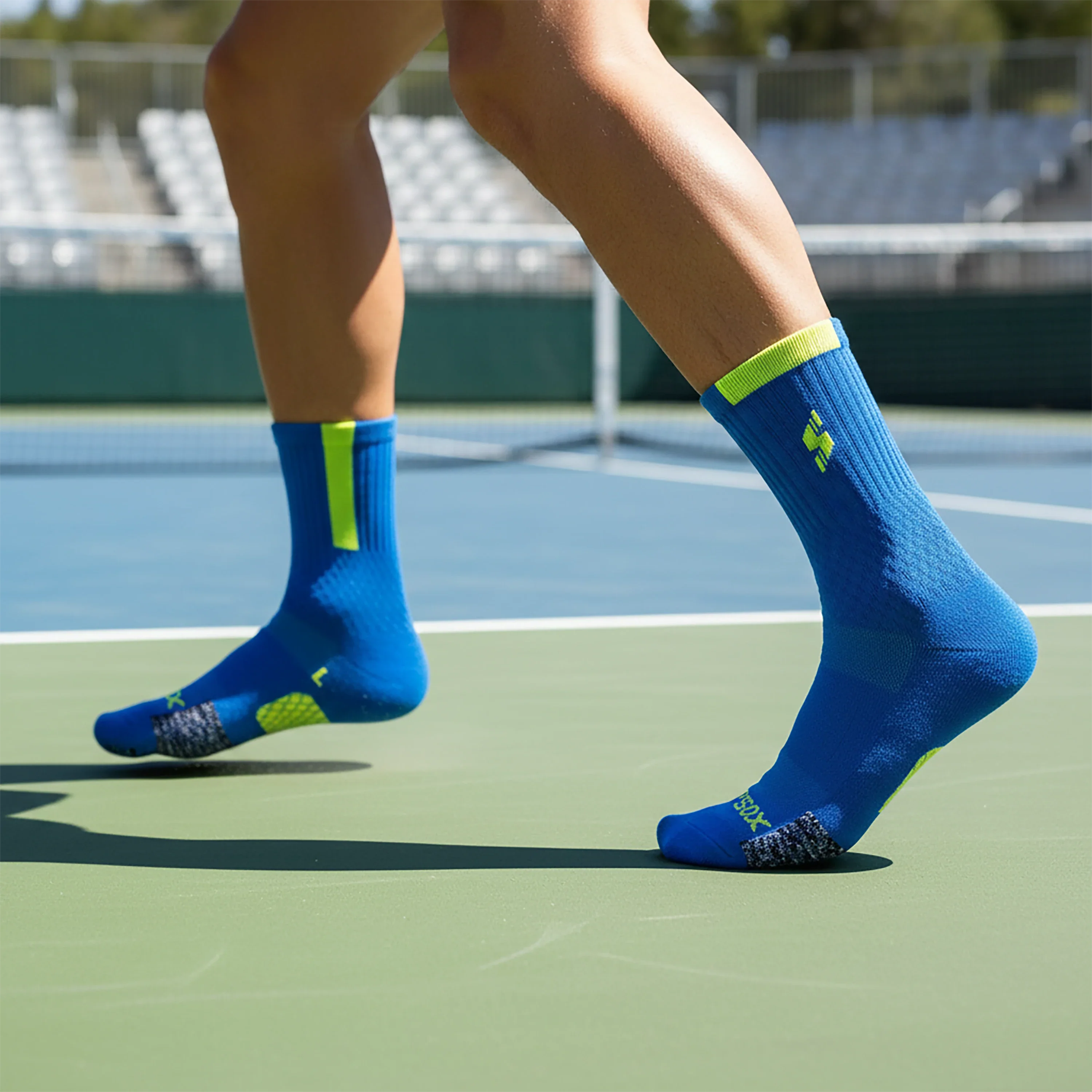 Ultra-Performance Court Socks (Padel / Pickleball / Tennis / Squash / Badminton) - Unisex (Pack of 1) - Image 2