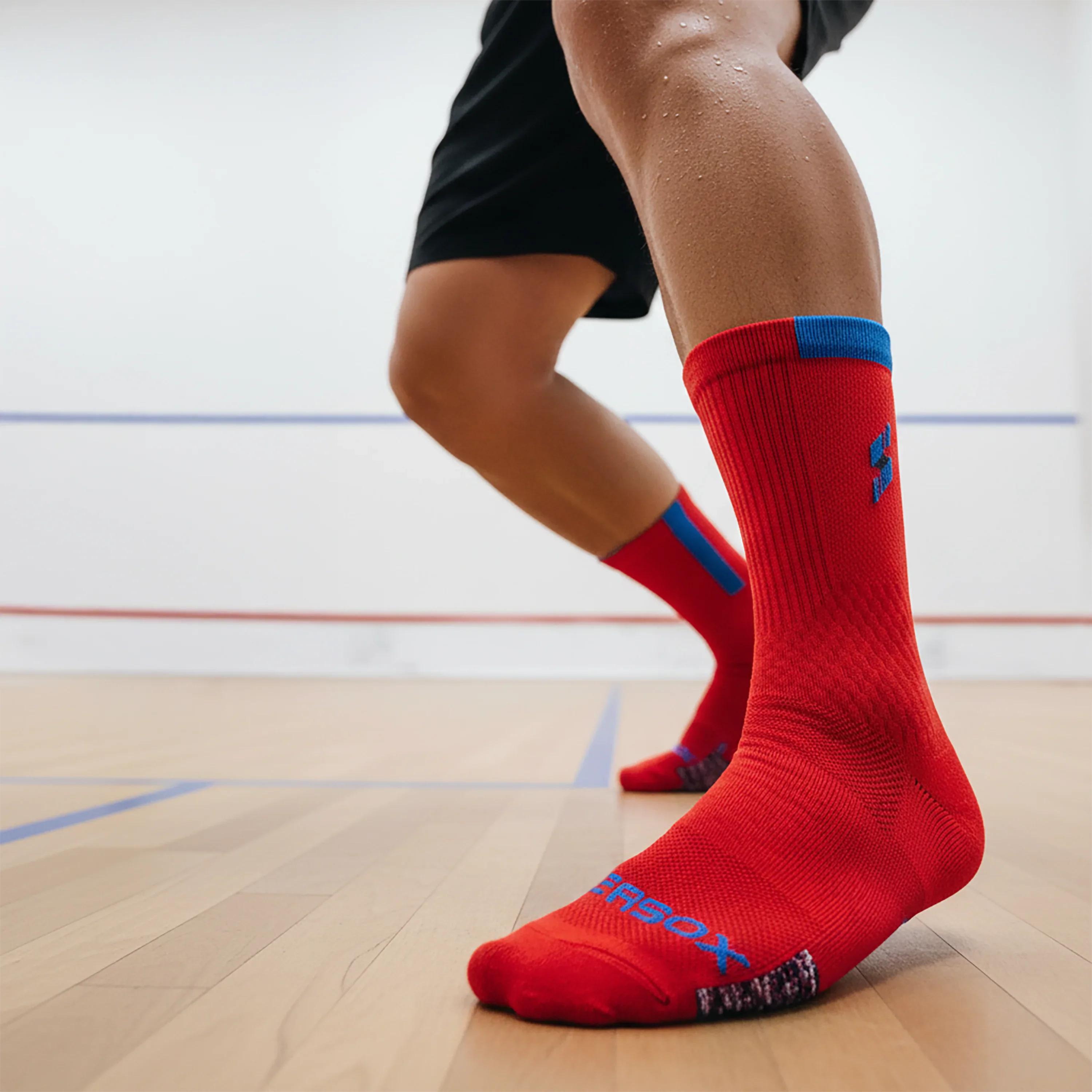 Ultra-Performance Court Socks (Padel / Pickleball / Tennis / Squash / Badminton) - Unisex (Pack of 1) - Image 26