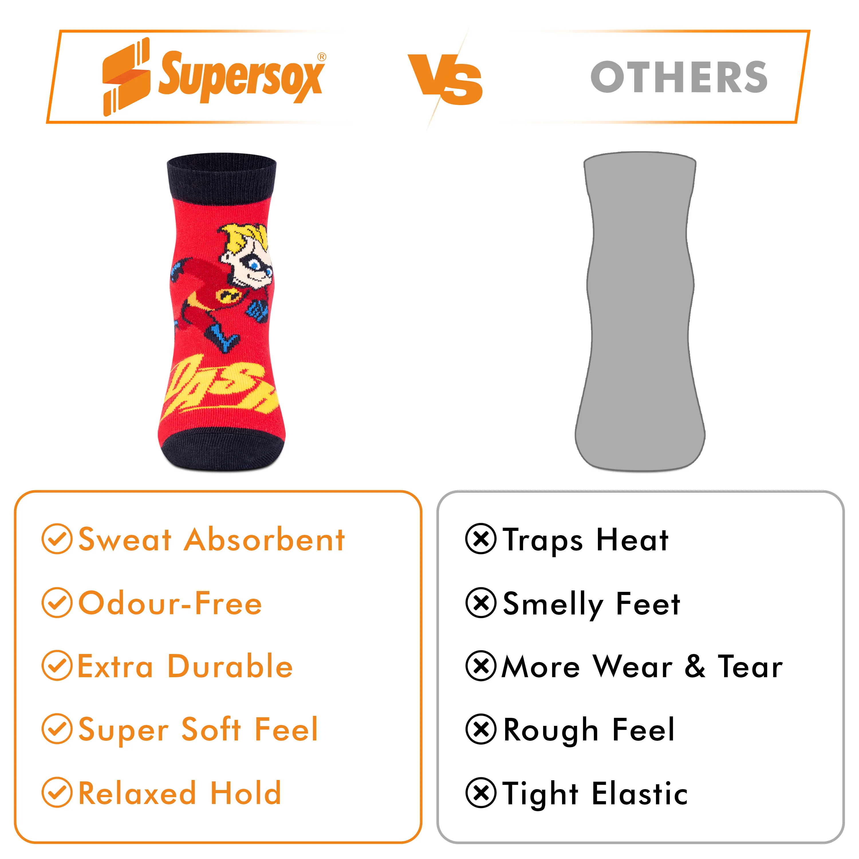 Disney Incredibles Ankle Socks - Boys (Pack of 2) - Image 5