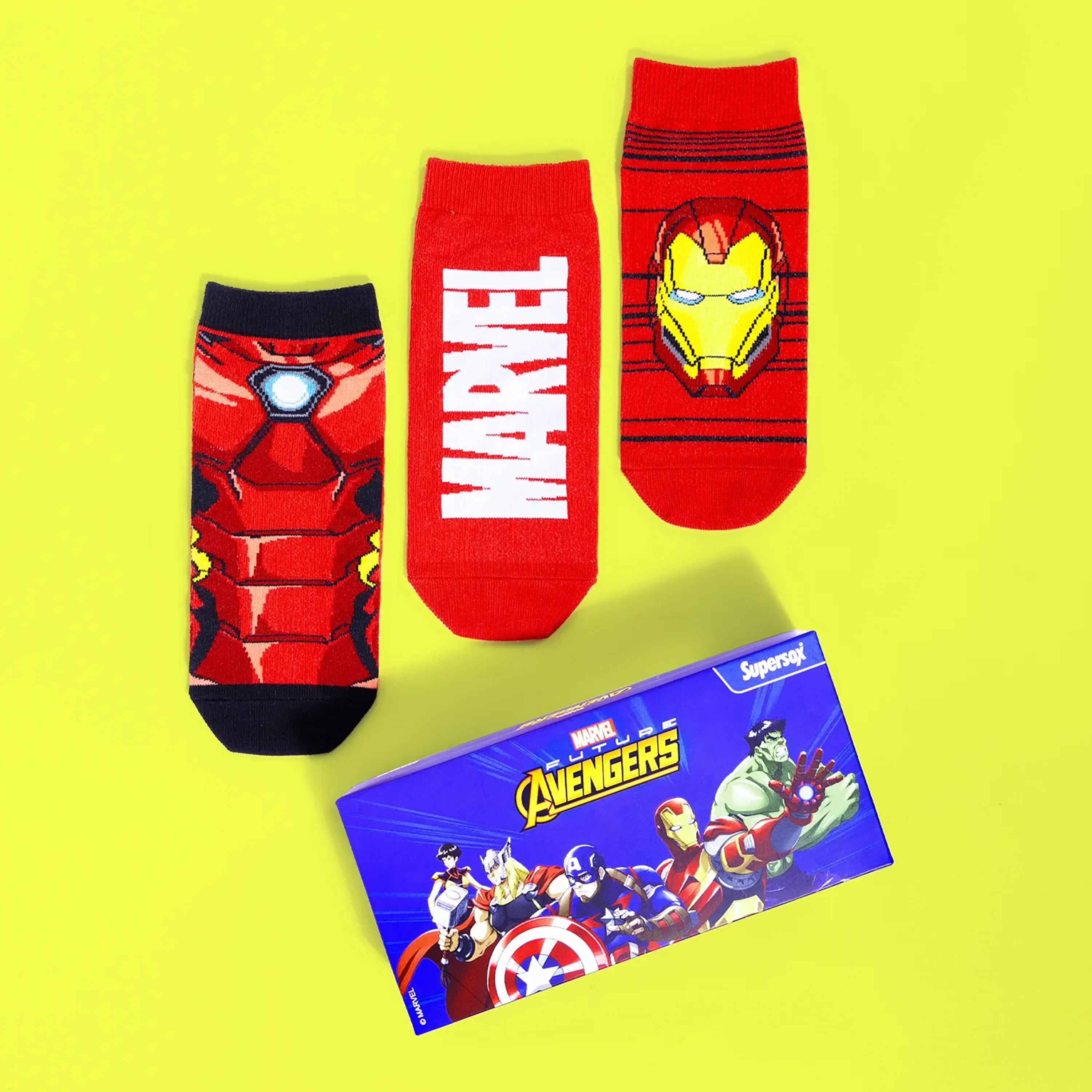 Marvel Low-Cut Socks - Men (Pack of 3) - Image 6