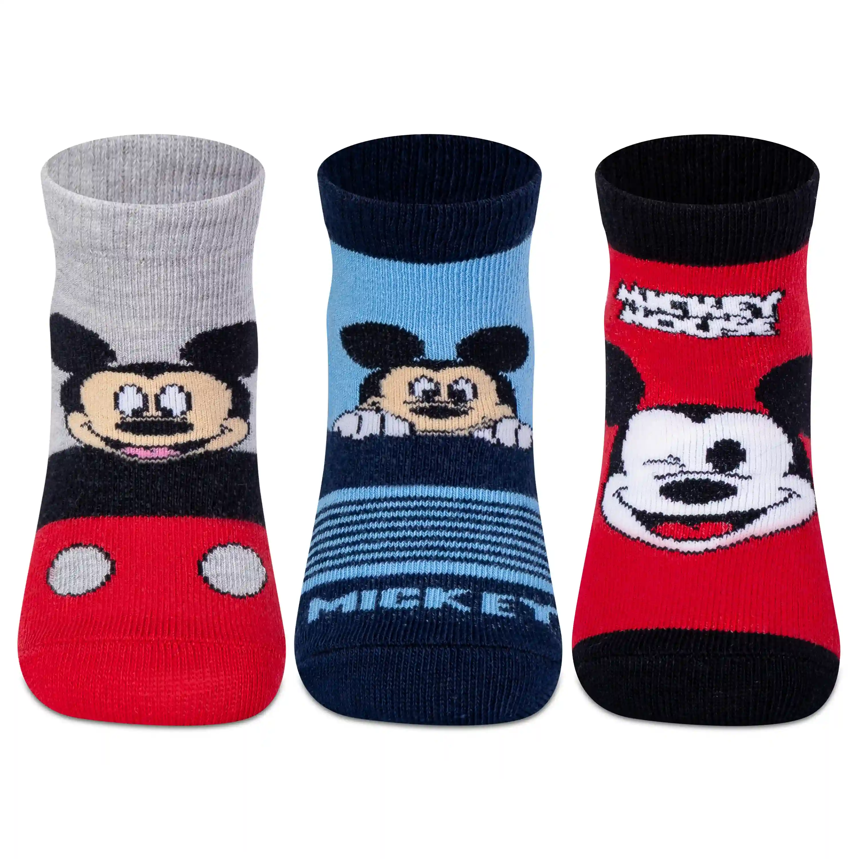 Disney Mickey & Friends Ankle Socks - Boys (Pack of 3) - Image 3