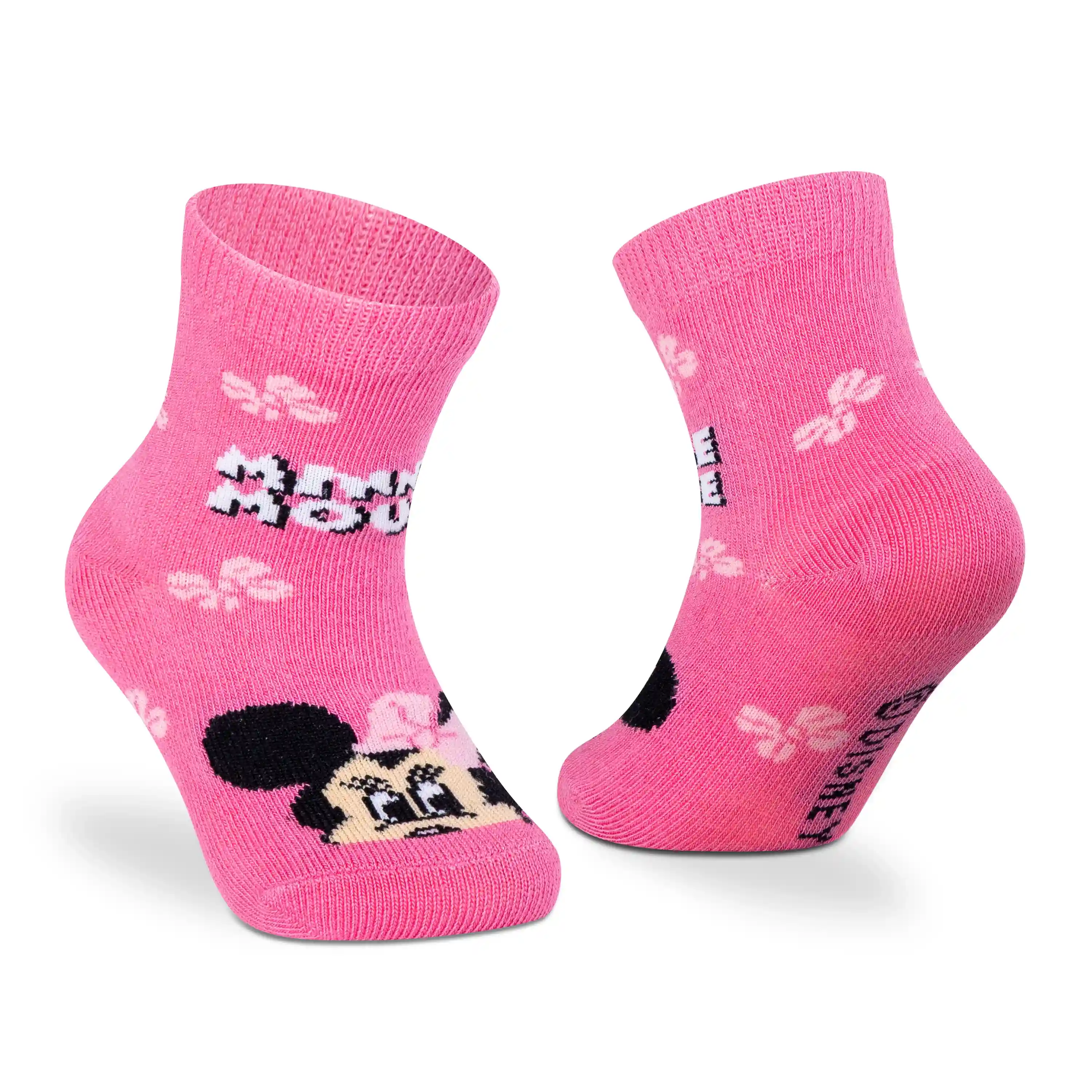 Disney Minnie Mouse Ankle Socks - Girls (Pack of 3) - Image 4