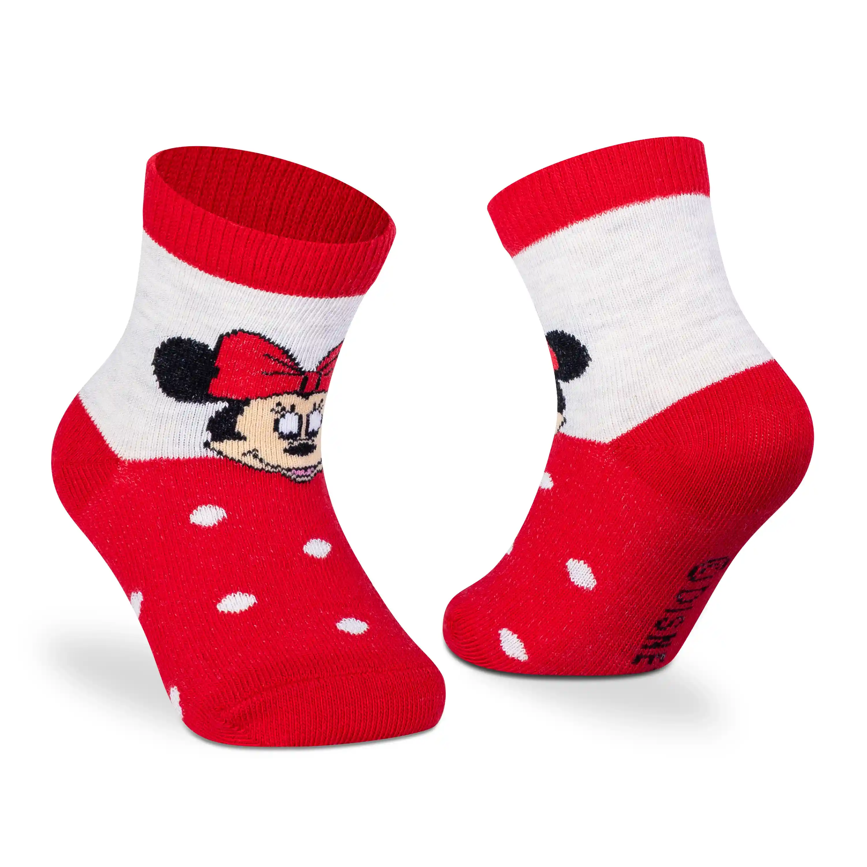 Disney Minnie Mouse Ankle Socks - Girls (Pack of 3) - Image 5