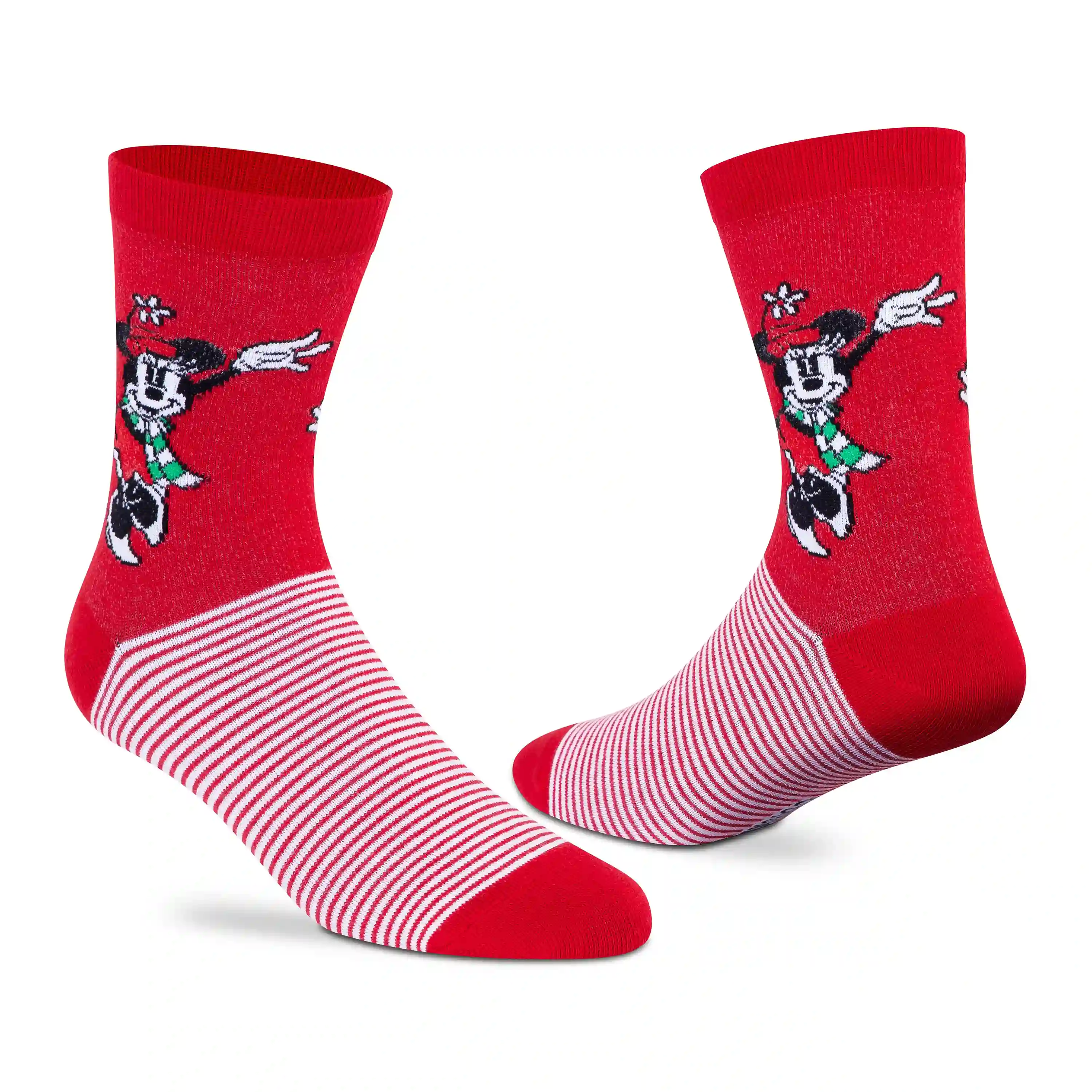 Disney Minnie Mouse Christmas Socks - Women (Pack of 3) - Image 3