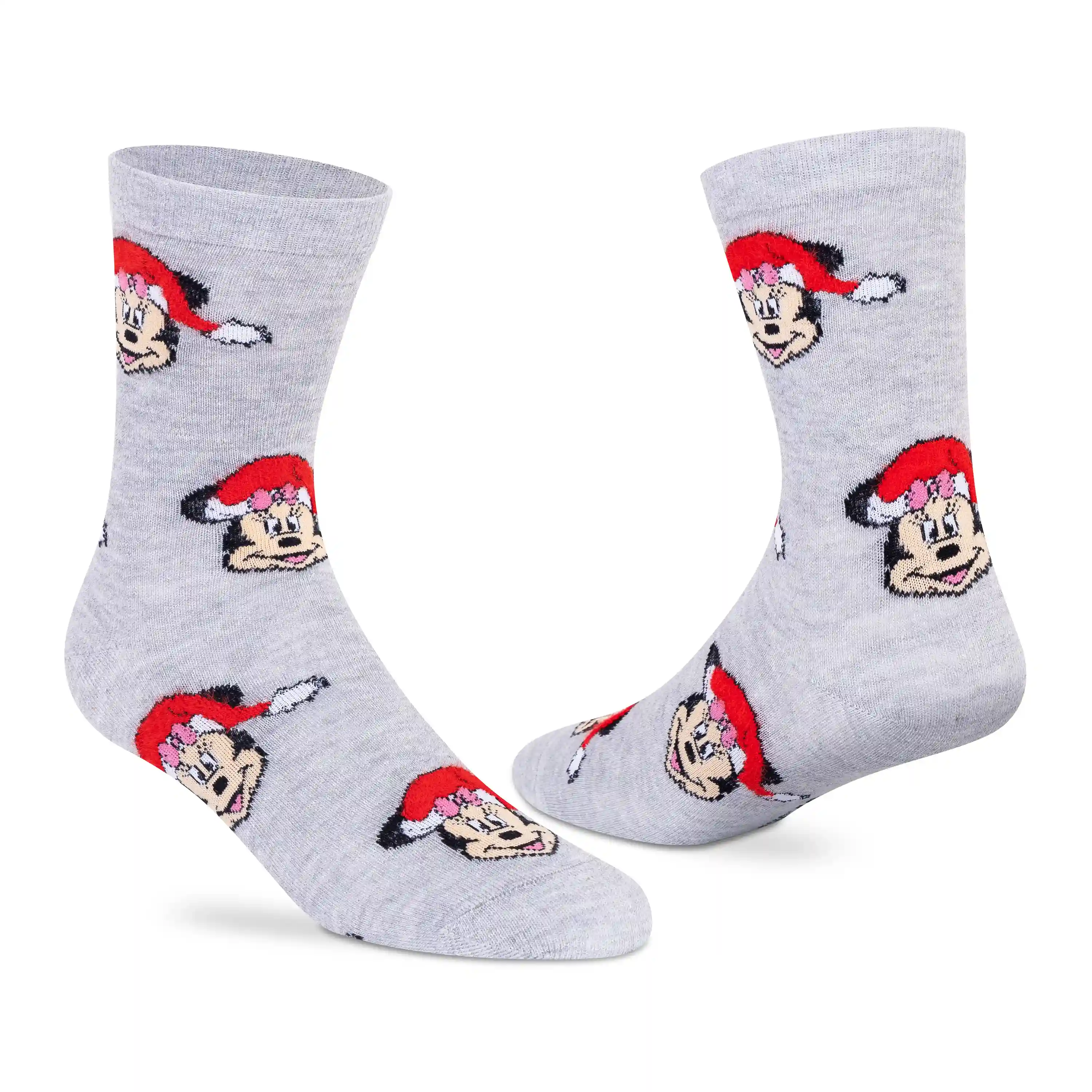 Disney Minnie Mouse Christmas Socks - Women (Pack of 3) - Image 4