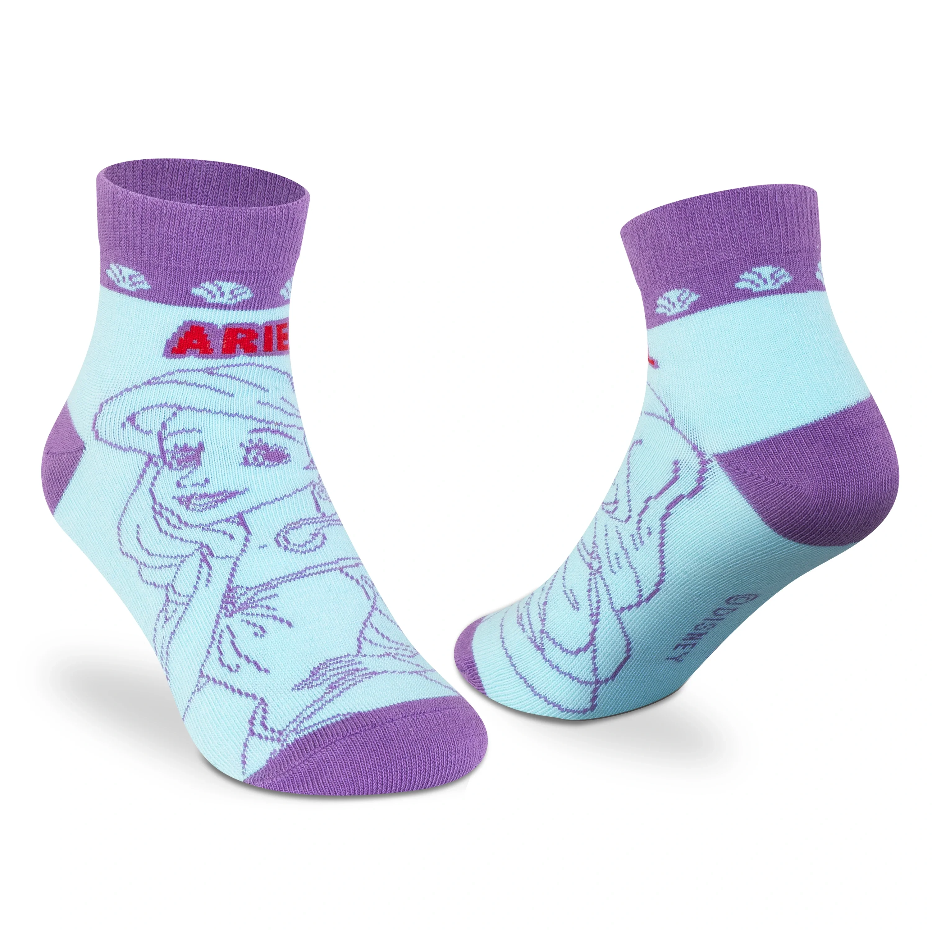 Disney Princesses Ankle Socks - Girls (Pack of 3) - Image 5