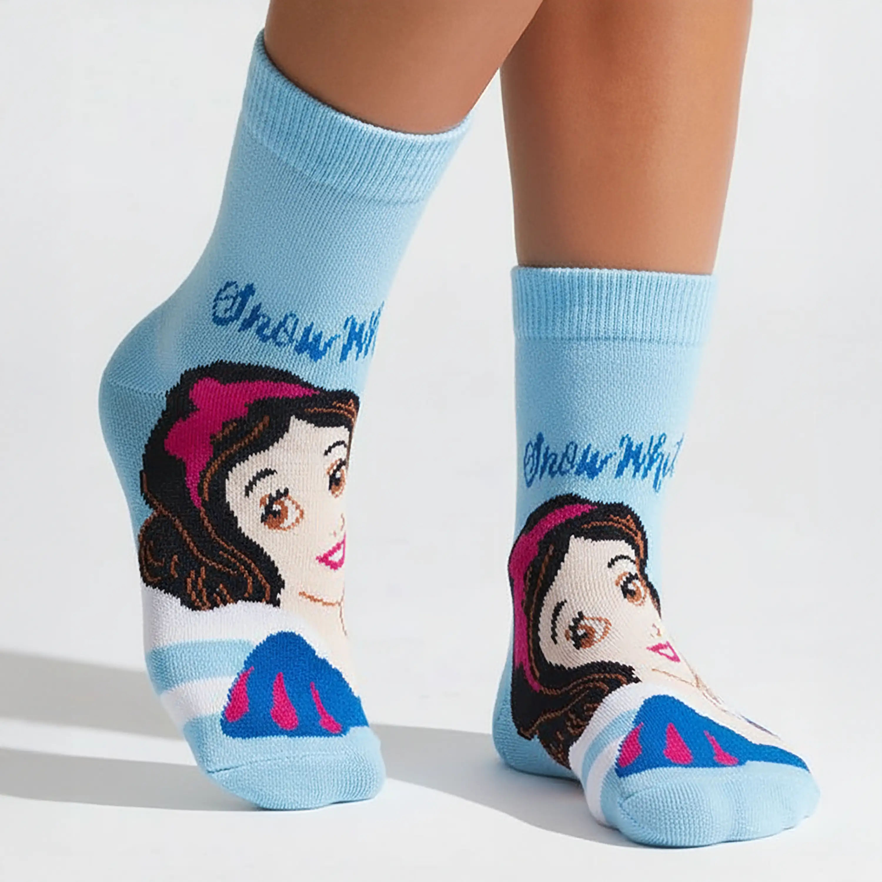 Disney Princesses Ankle Socks - Girls (Pack of 3) - Image 2