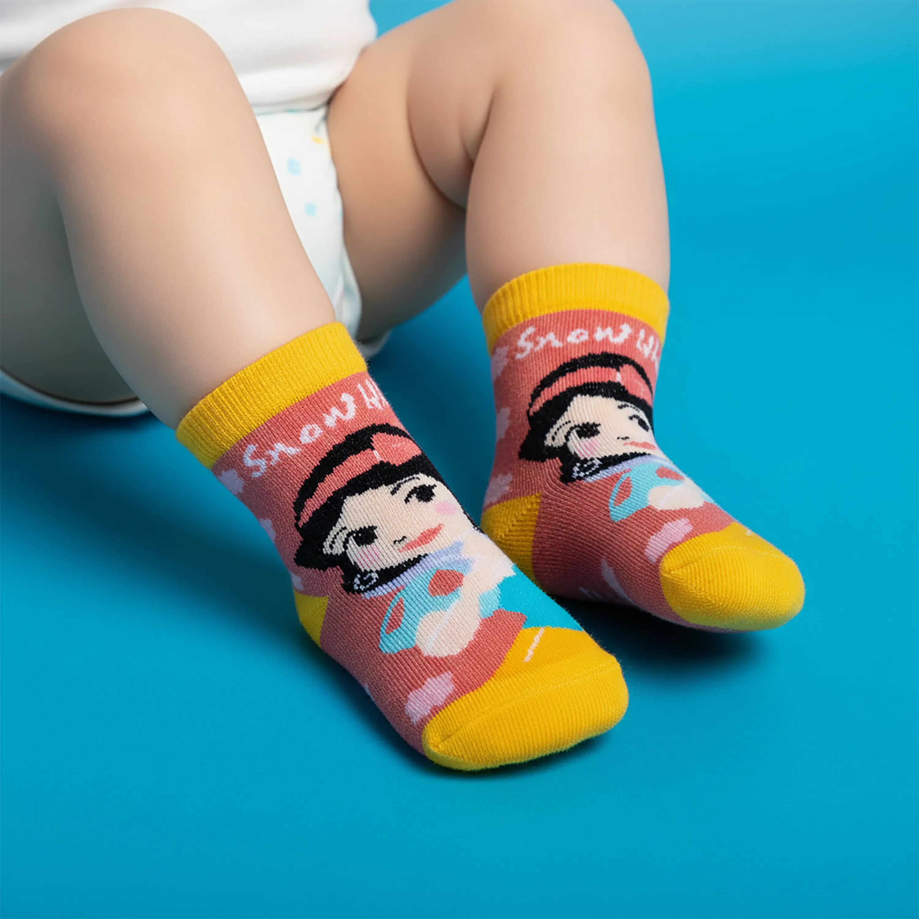 Disney Princesses Ankle Socks - Girls (Pack of 5) - Image 2