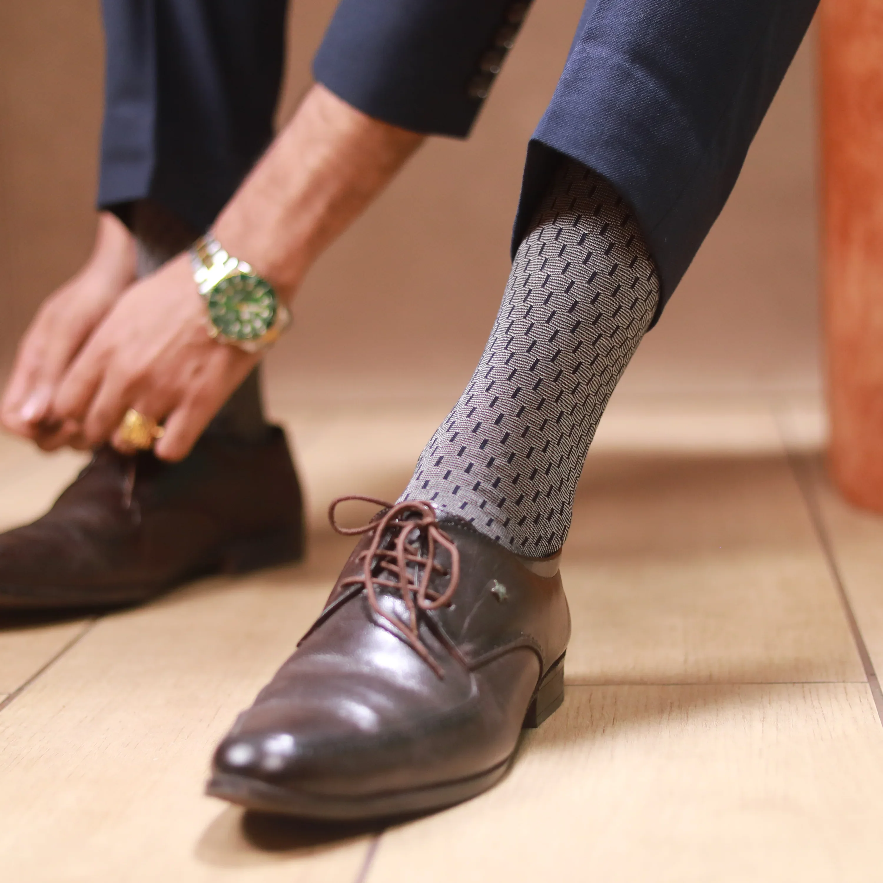 Royale Collection Gift Box - Premium Crew Socks for Men (Pack of 6) - Image 7