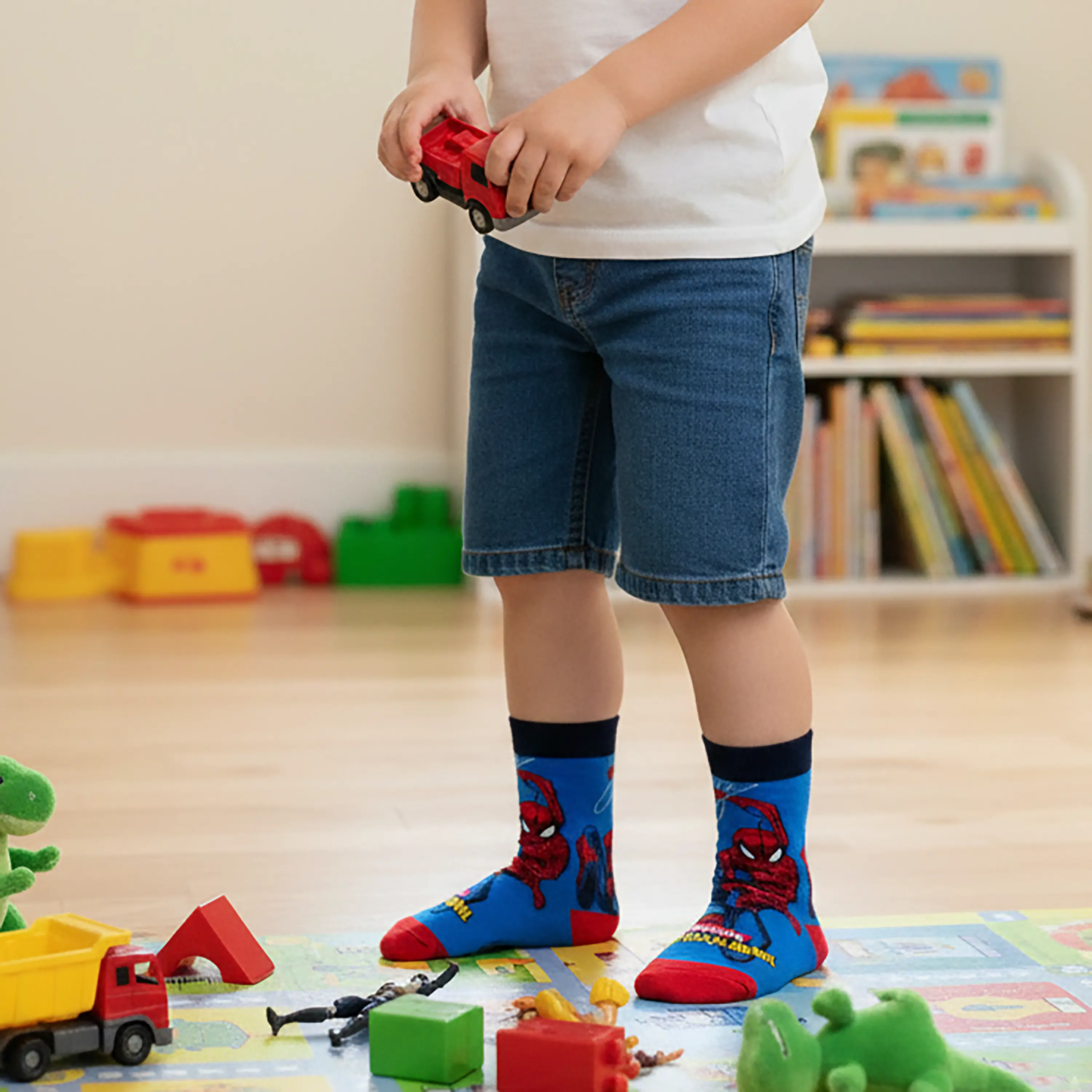 Marvel Spiderman Ankle Socks - Boys (Pack of 3) - Image 3