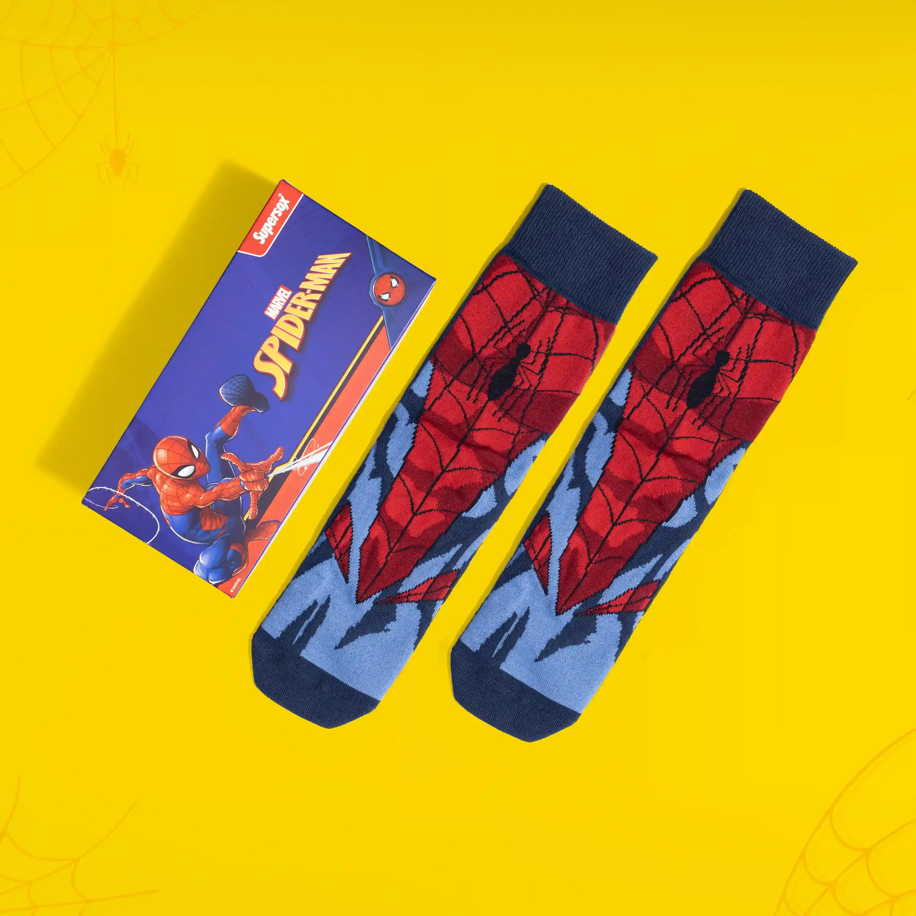 Marvel Spiderman Crew Socks - Men (Pack of 1) - Image 4