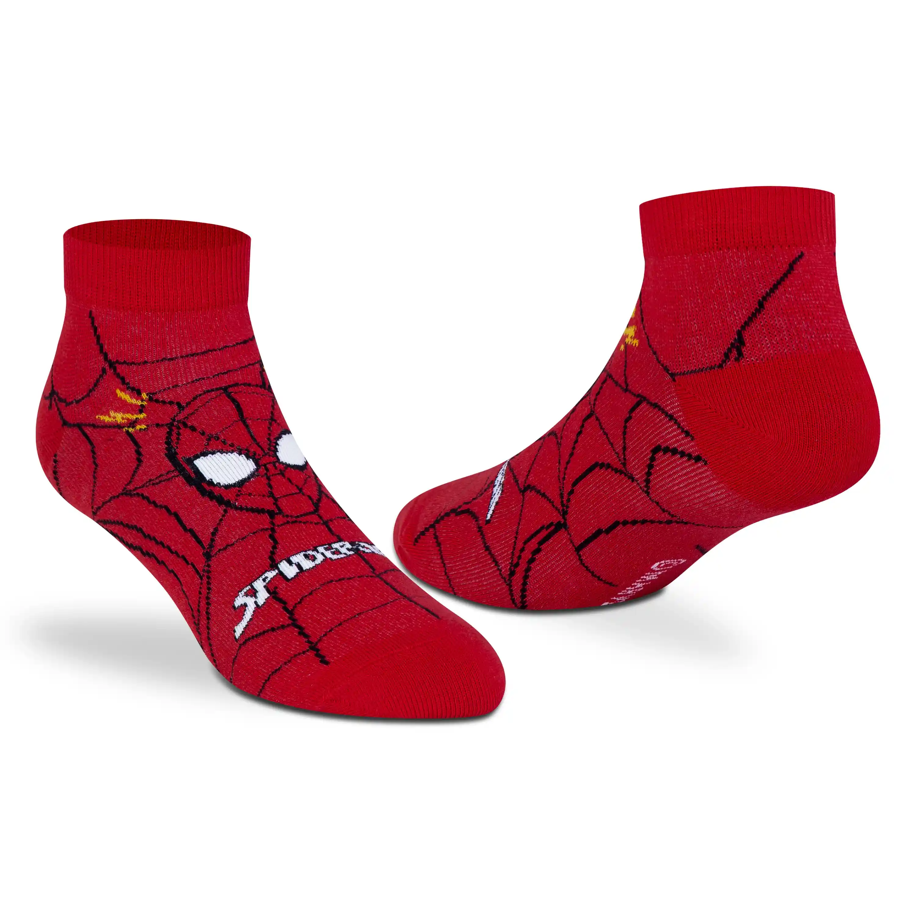 Marvel Spiderman Low-Cut Socks - Men (Pack of 1) - Image 4