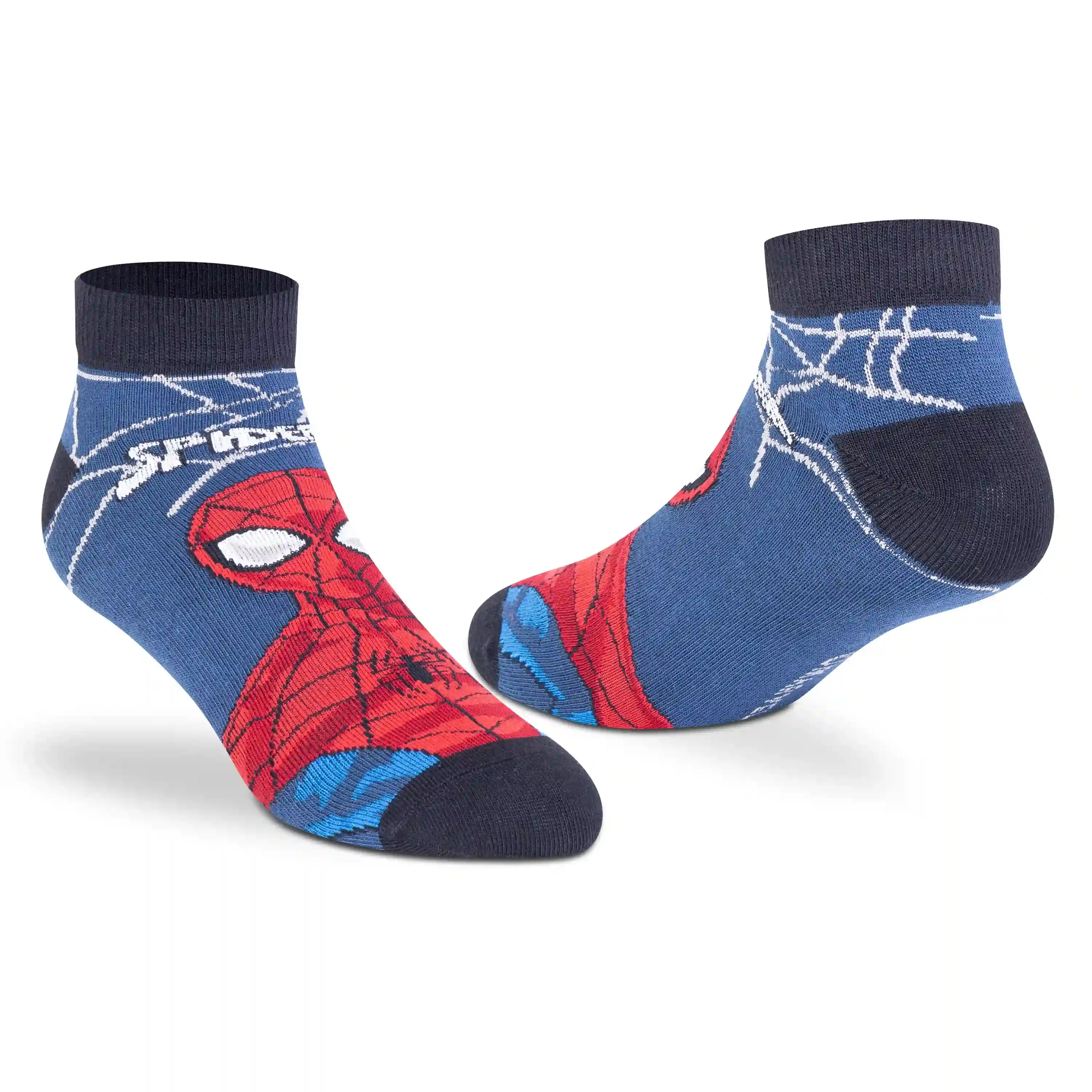 Marvel Spiderman Low-Cut Socks - Men (Pack of 3) - Image 4