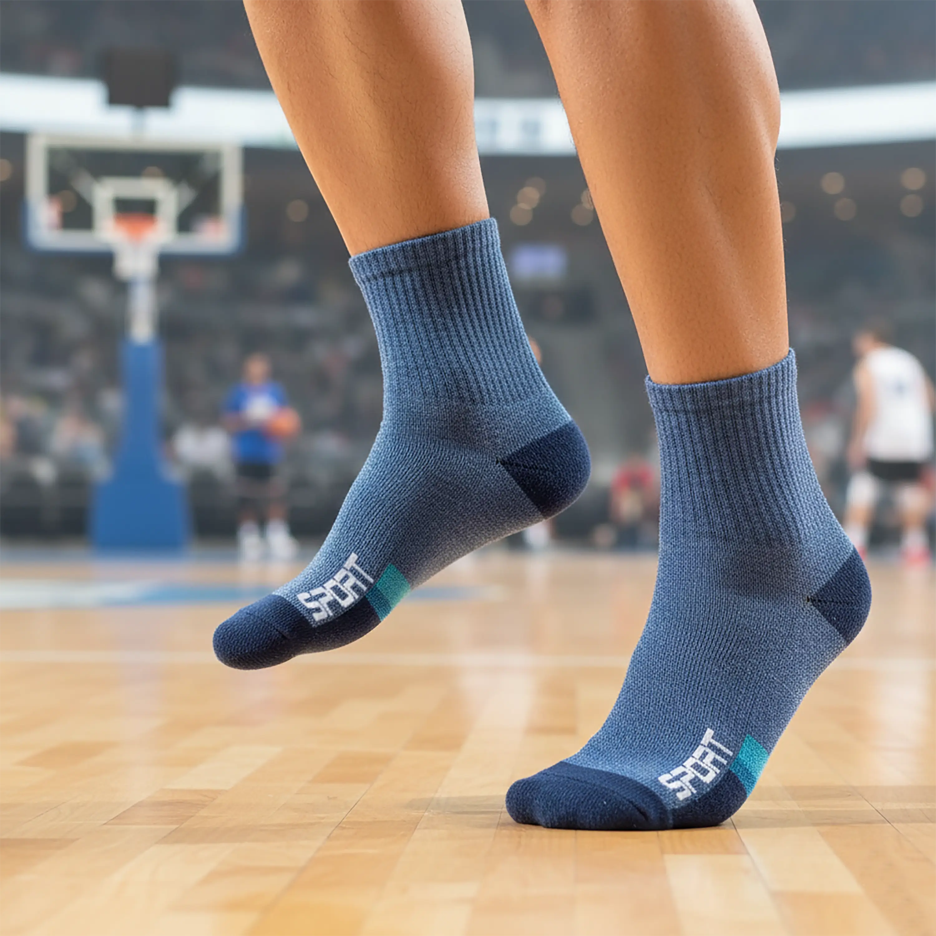 Sports Ankle Socks - Men (Pack of 3) - Image 2