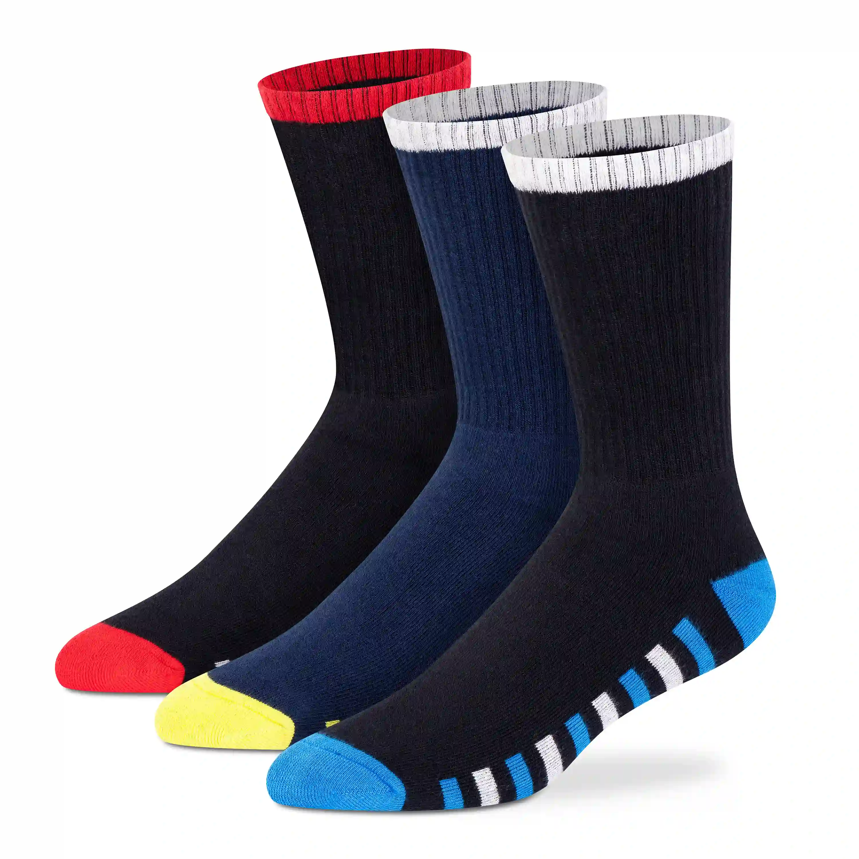 Sports Crew Socks - Men (Pack of 3) - Image 2