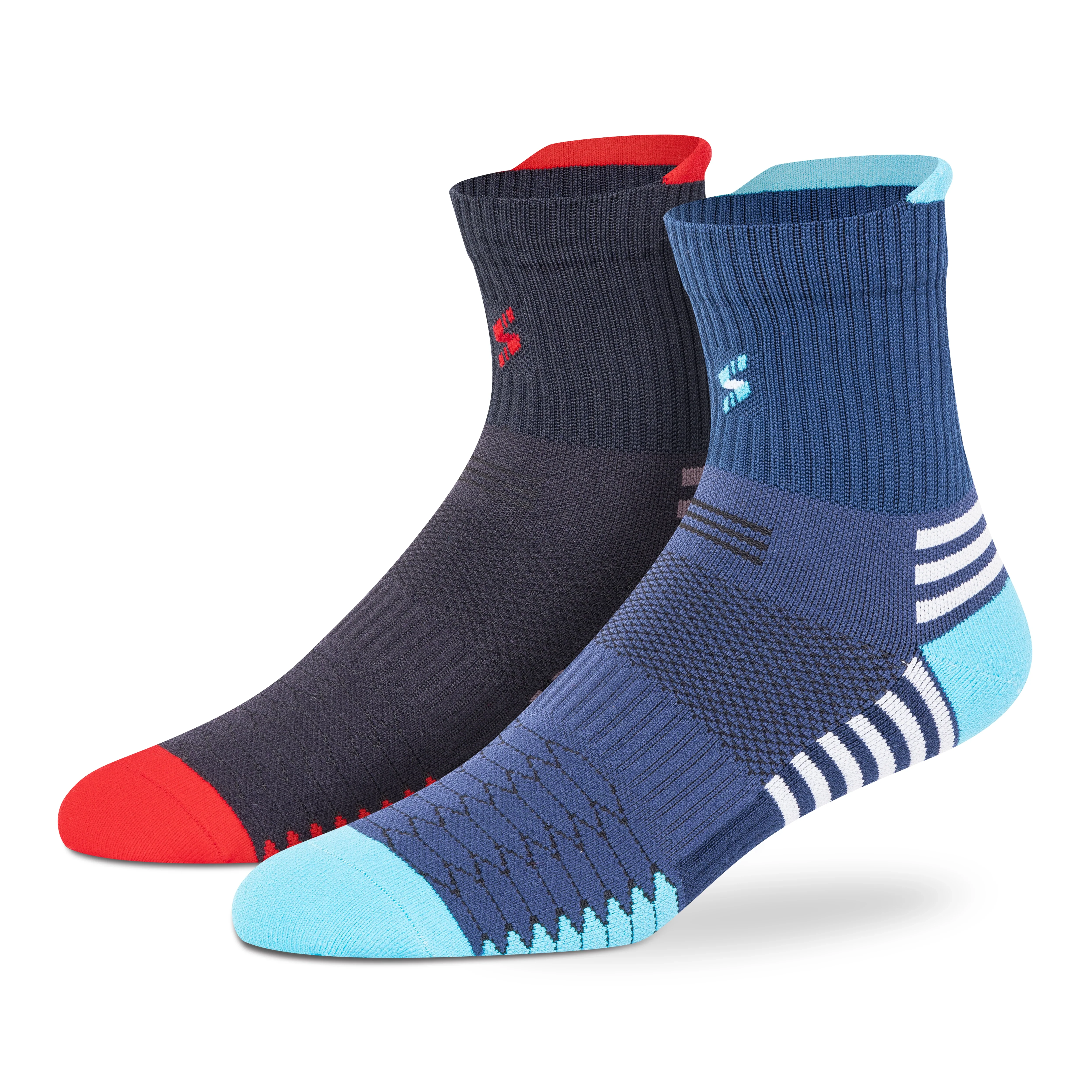 Sports Workout Ankle Socks - Men (Pack of 2) - Image 2