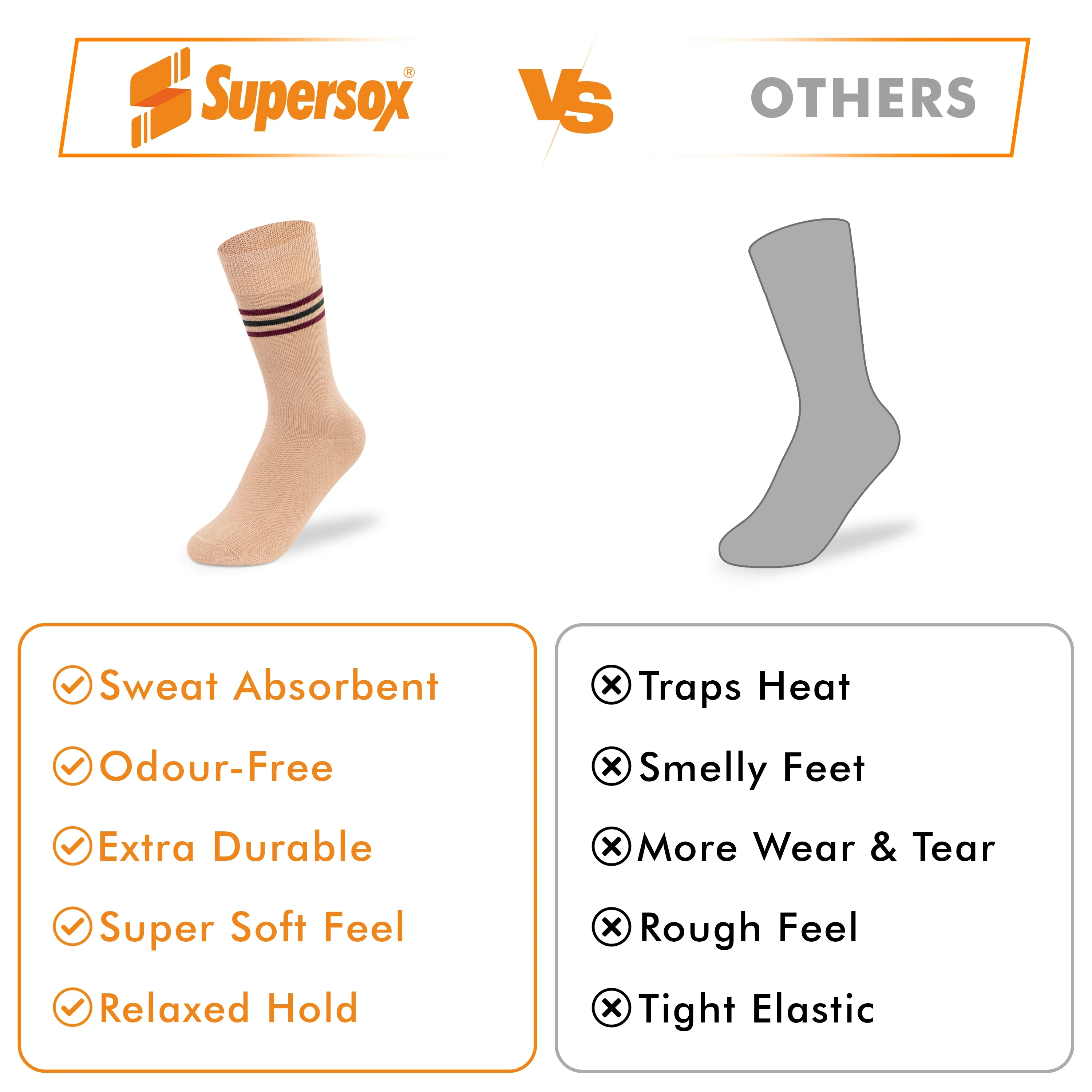 DAV School Crew Socks - Kids (Pack of 3) - Image 4