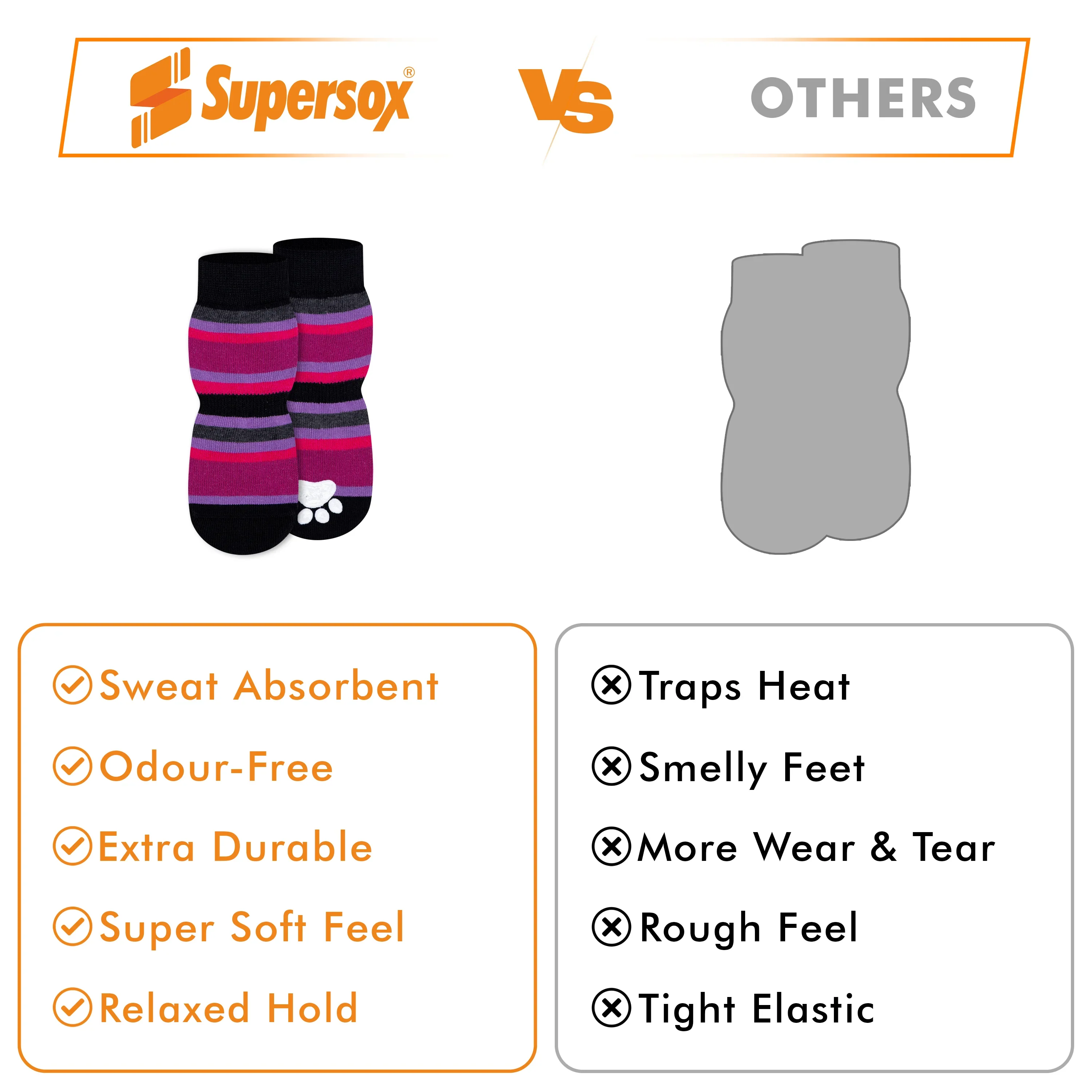 Dog Socks (Pack of 2) (8N) - Image 4