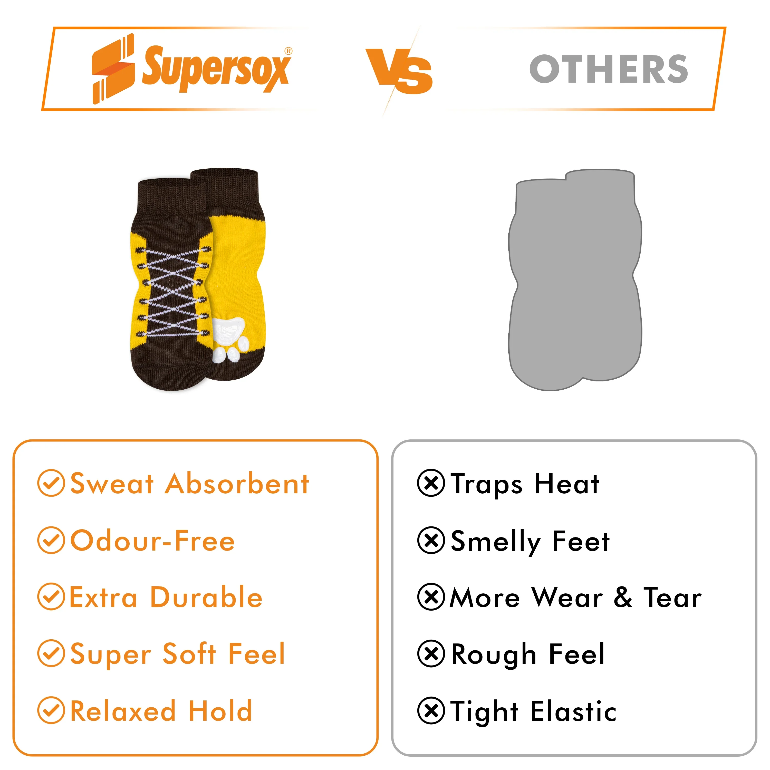 Dog Socks (Pack of 2) (8N) - Image 4