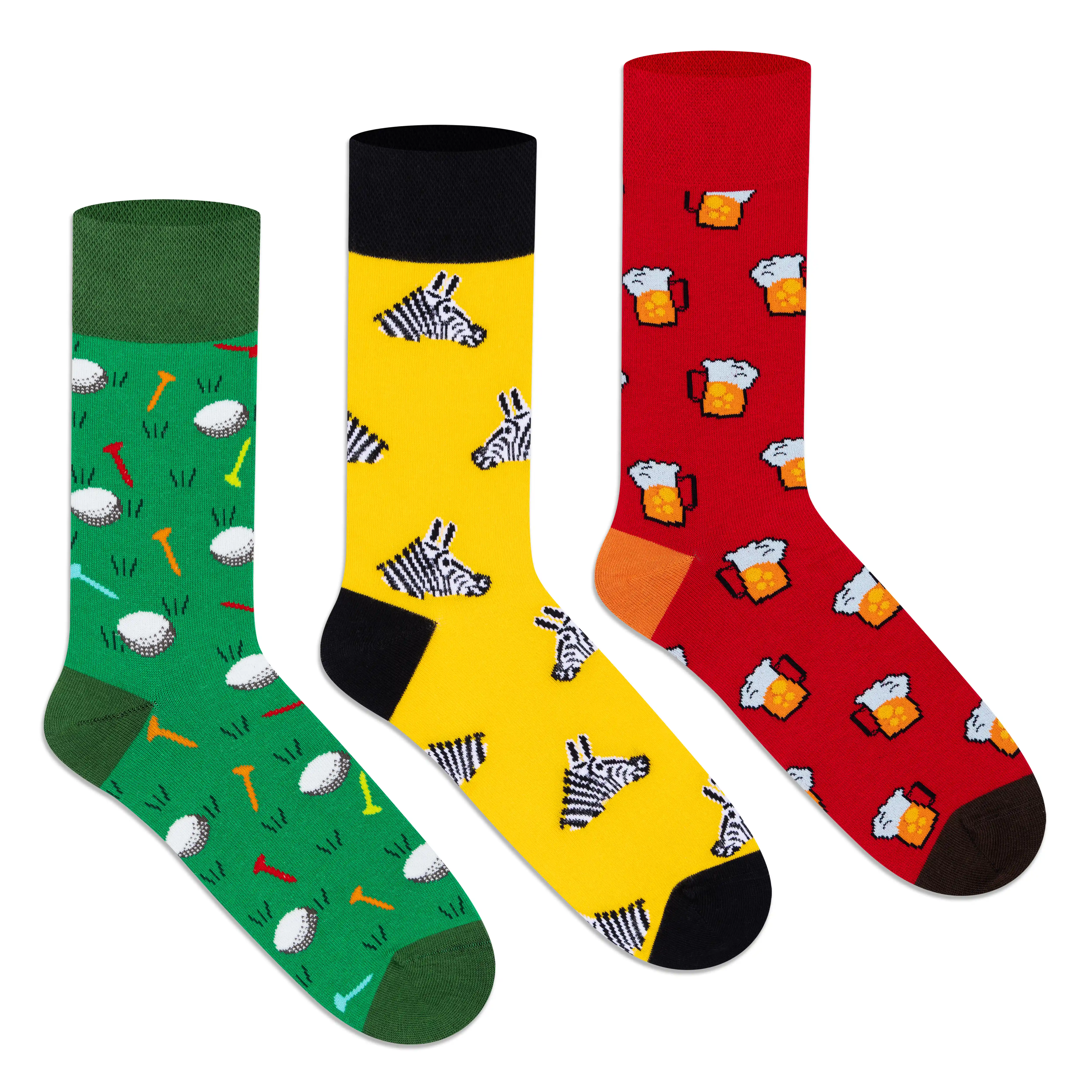Funky Crew Socks - Unisex (Pack of 3) - Image 6