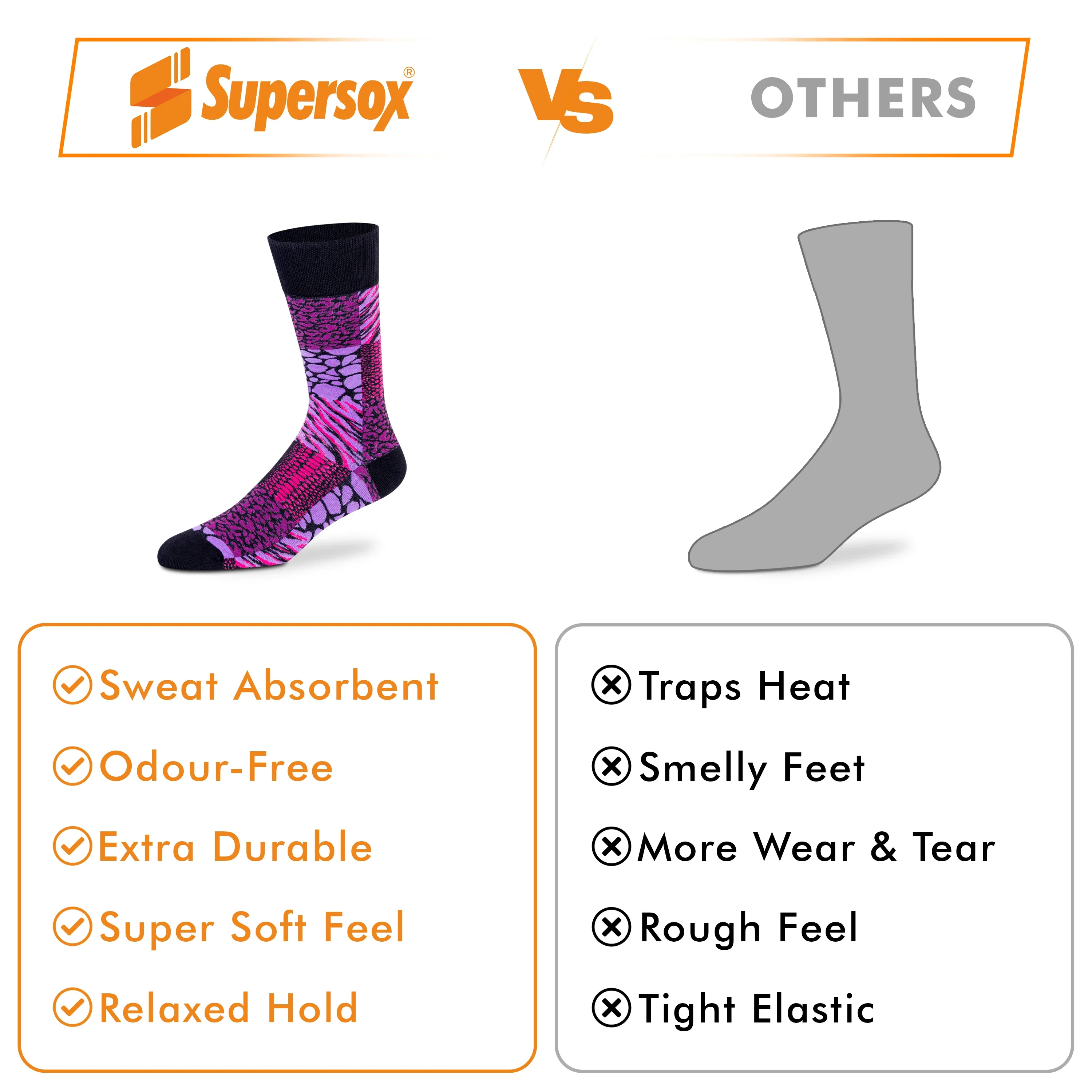 Funky Crew Socks - Women (Pack of 1) - Image 4