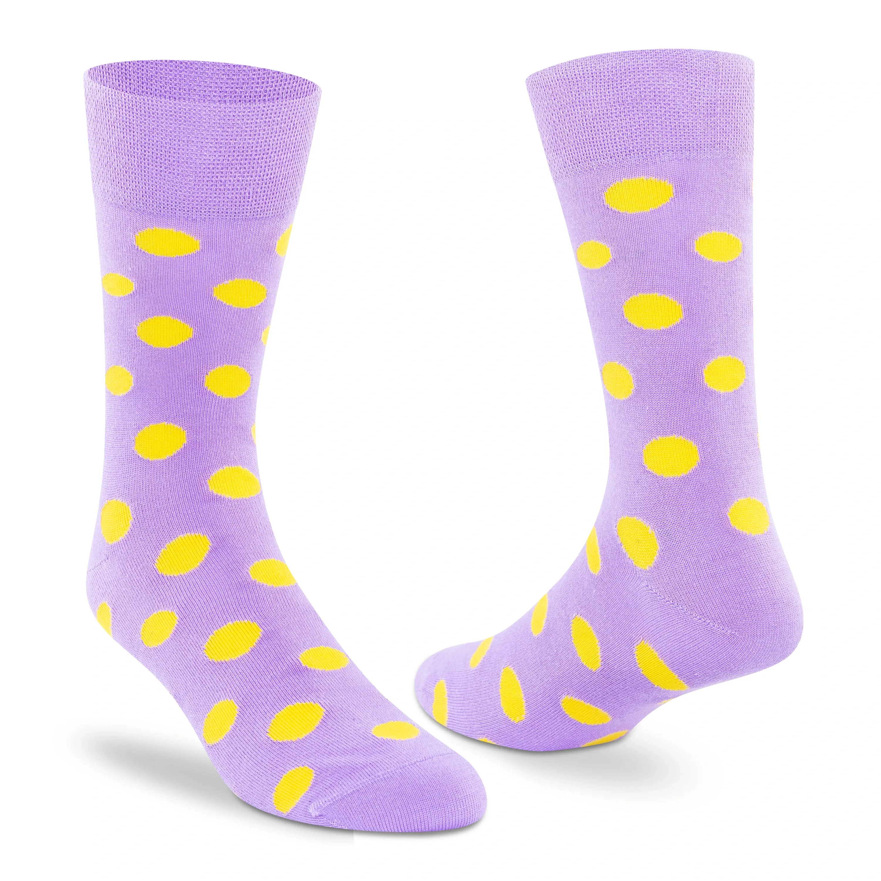 Funky Polka Crew Socks - Unisex (Pack of 2) - Image 3