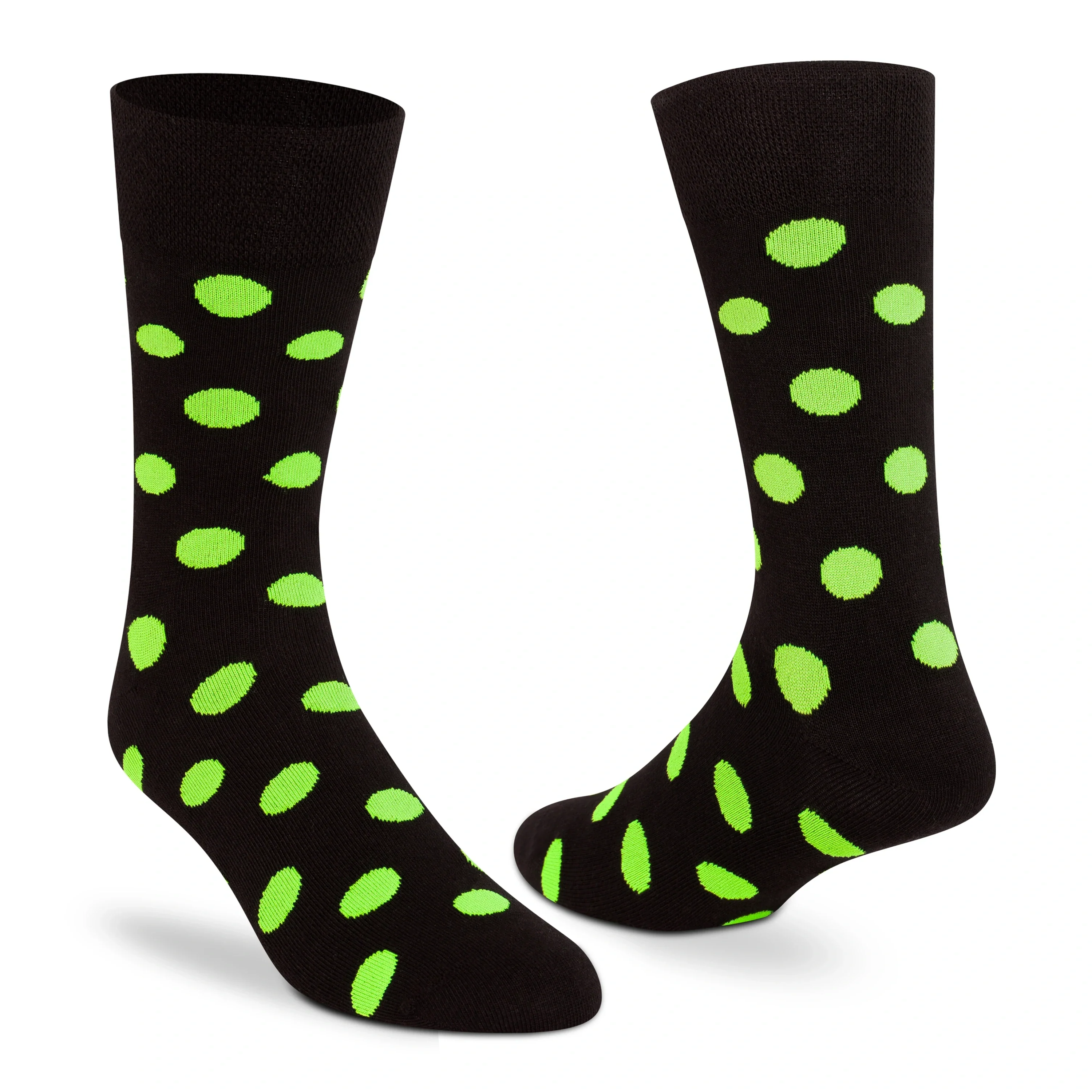 Funky Polka Crew Socks - Unisex (Pack of 2) - Image 4