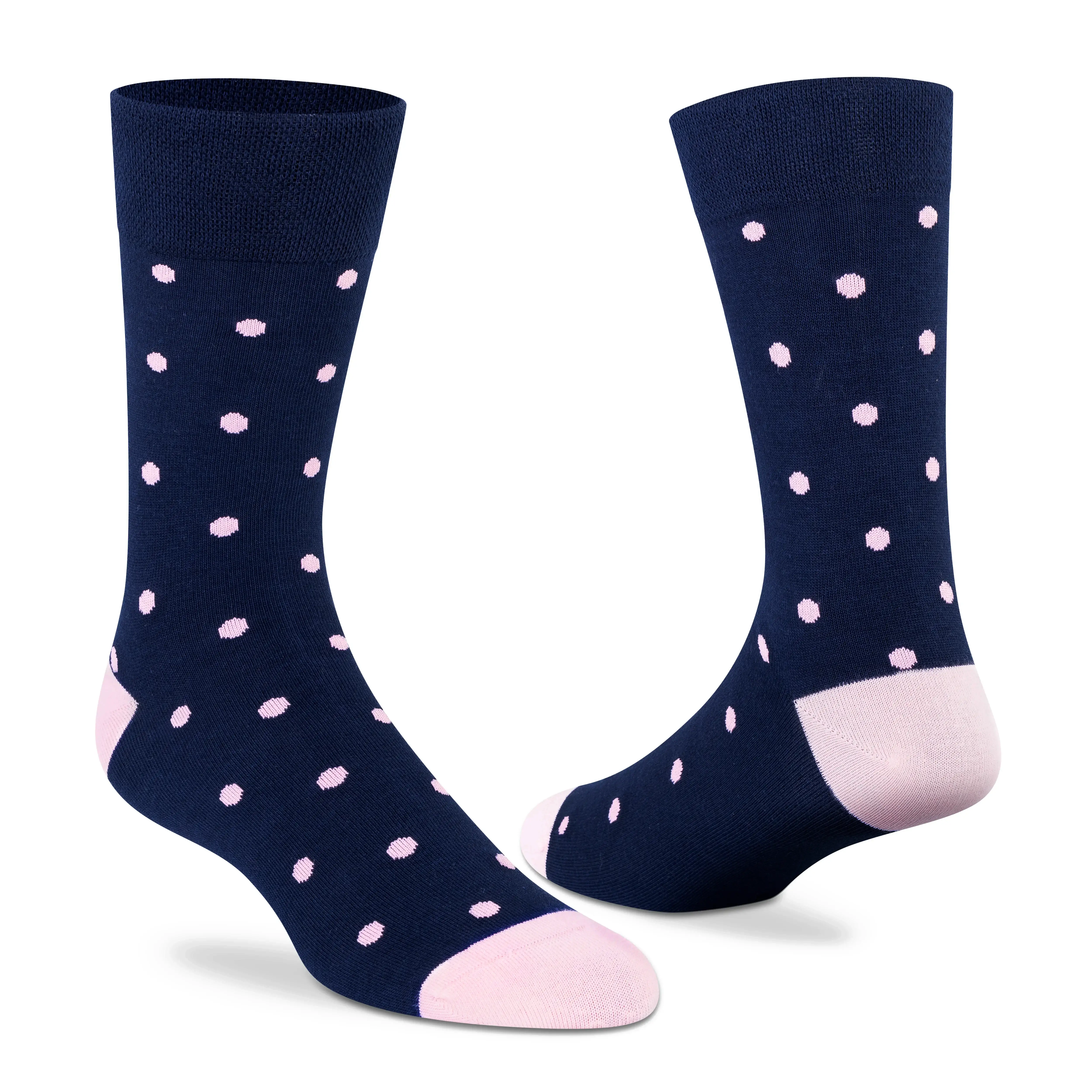Funky Polka Crew Socks - Unisex (Pack of 2) - Image 3