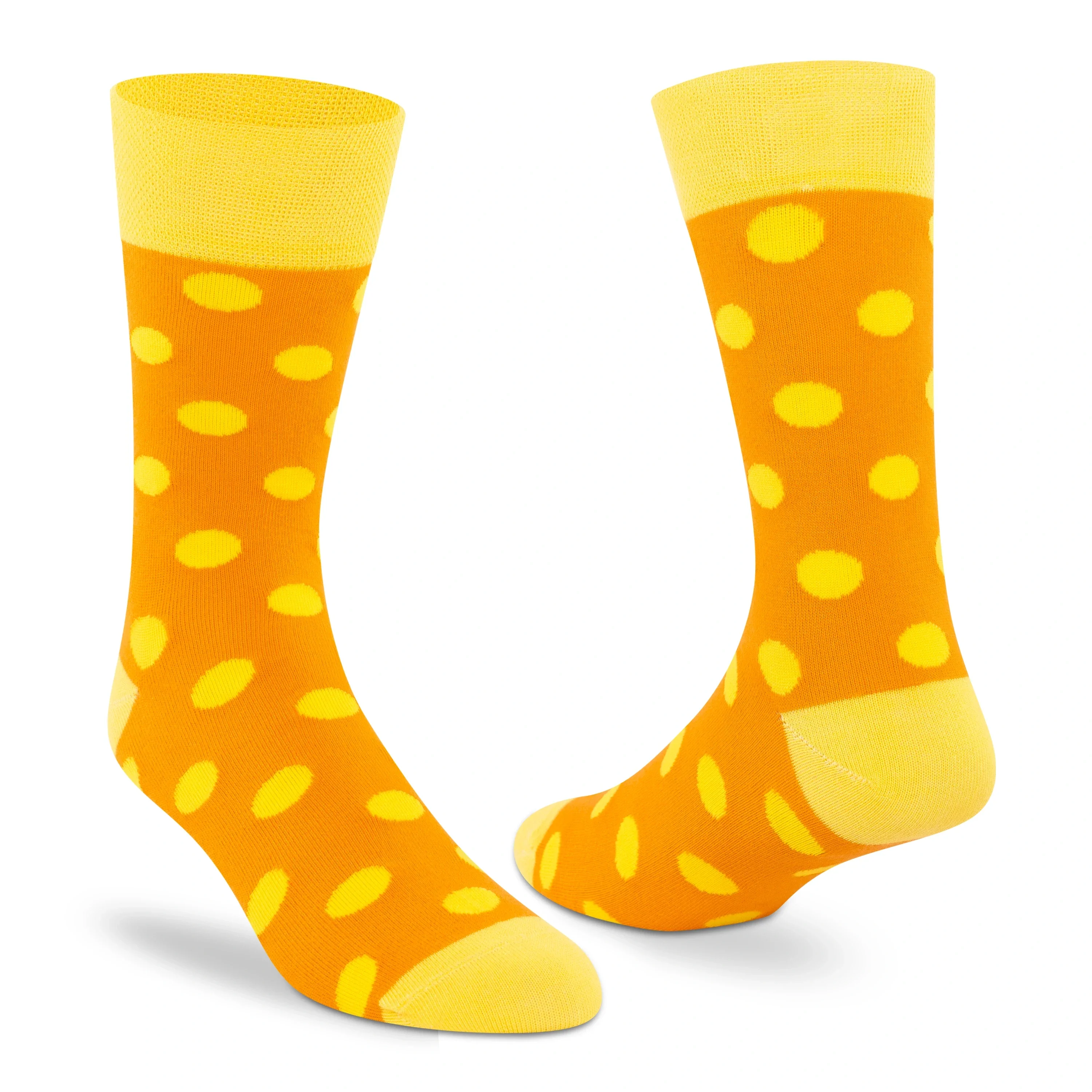 Funky Polka Crew Socks - Unisex (Pack of 2) - Image 3
