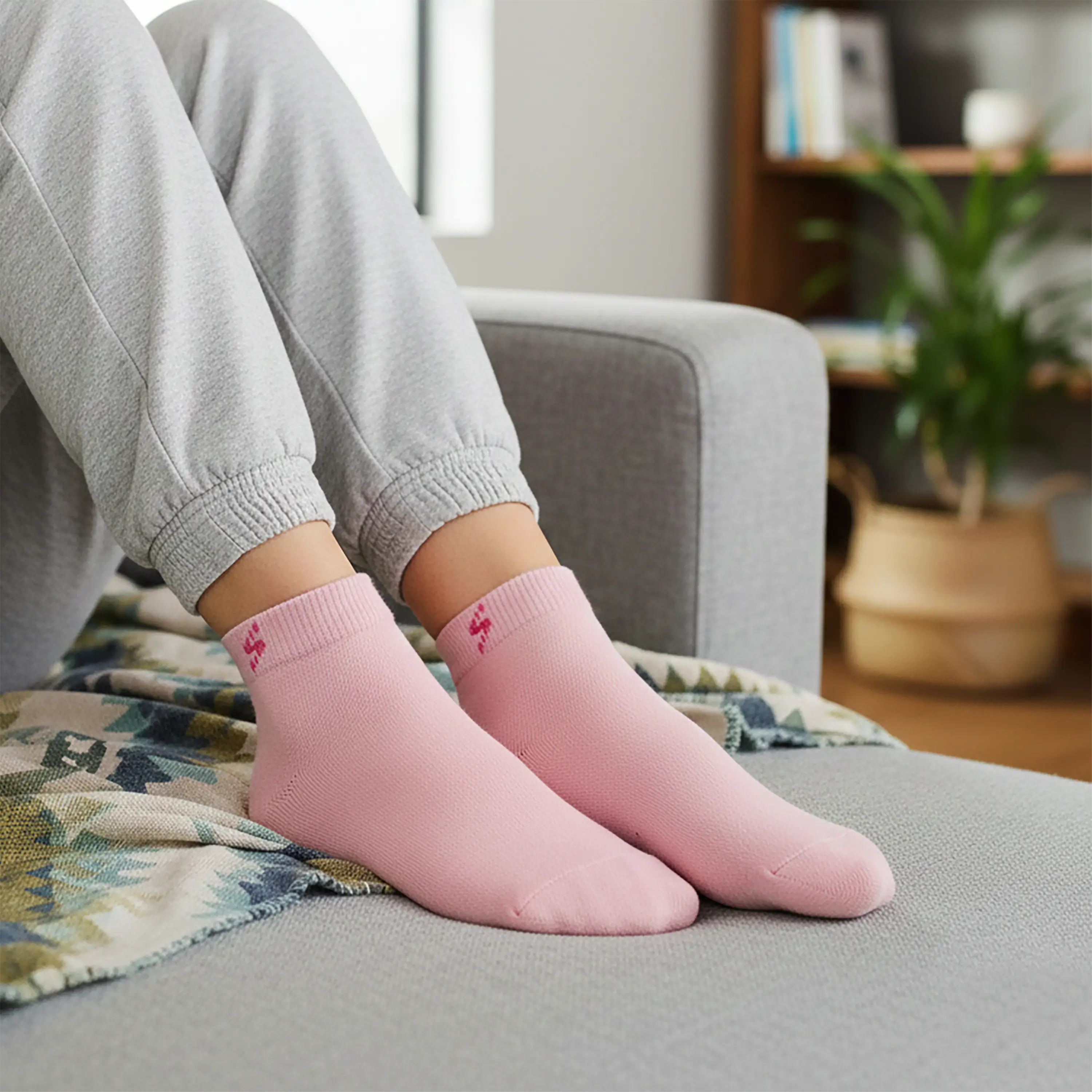 Fusion Vibe Pink Box Socks – Women (Pack of 9) - Image 5