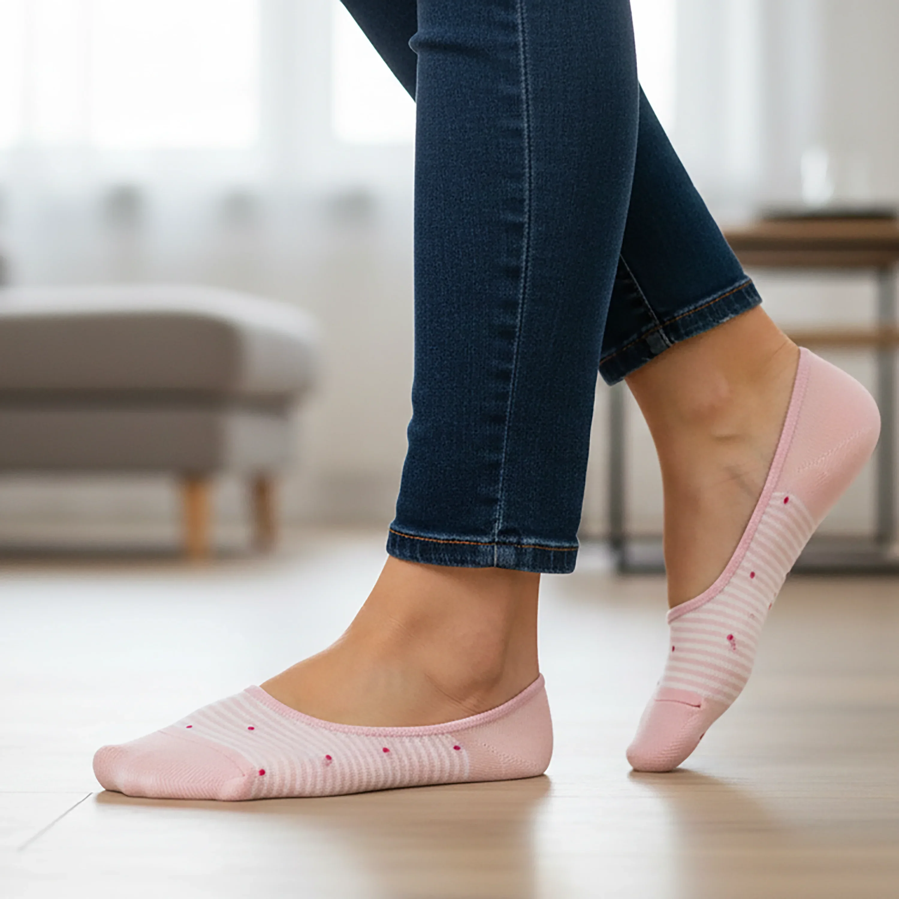 Fusion Vibe Pink Box Socks – Women (Pack of 9) - Image 8