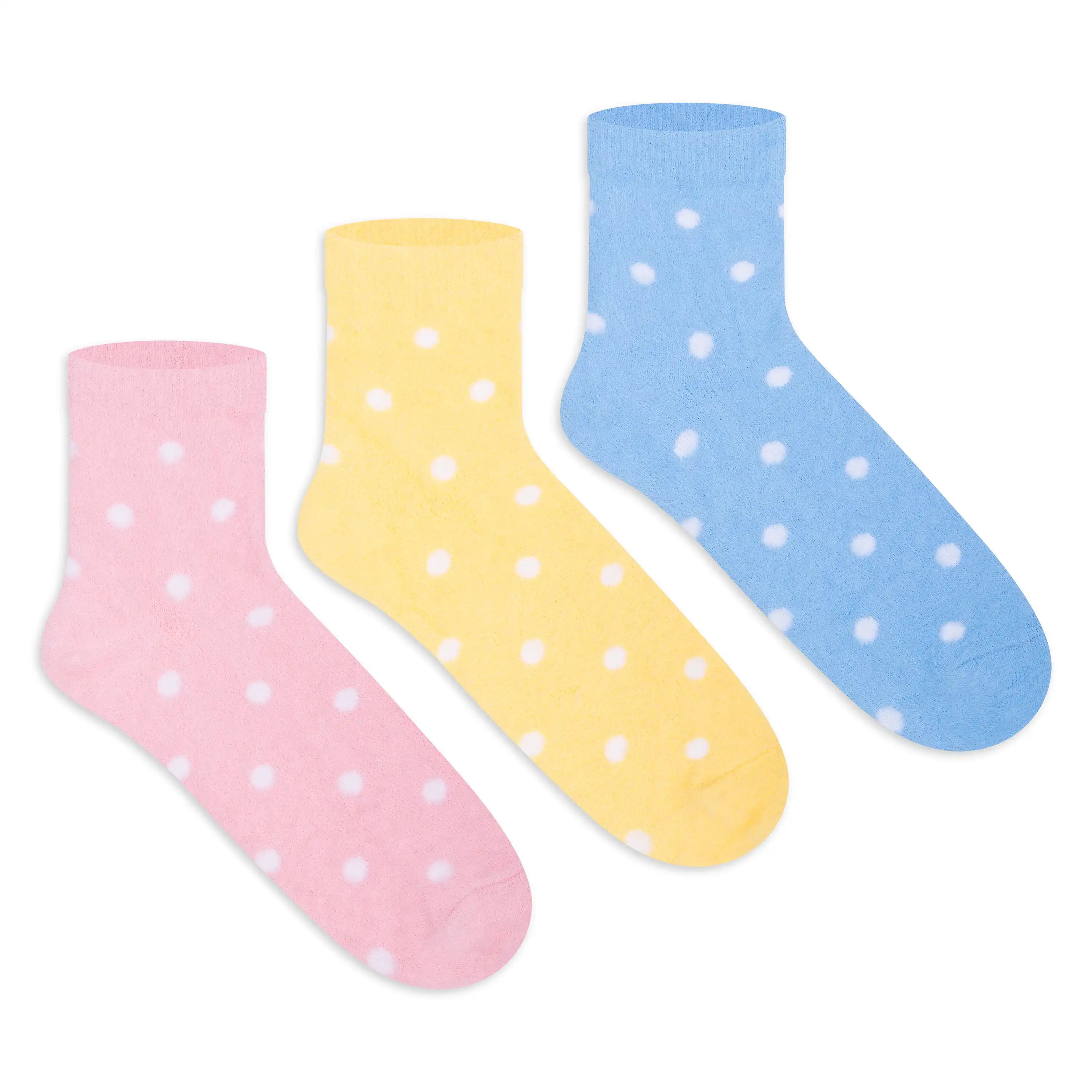 Fuzzy Socks Design - Women (Pack of 3) - Image 5