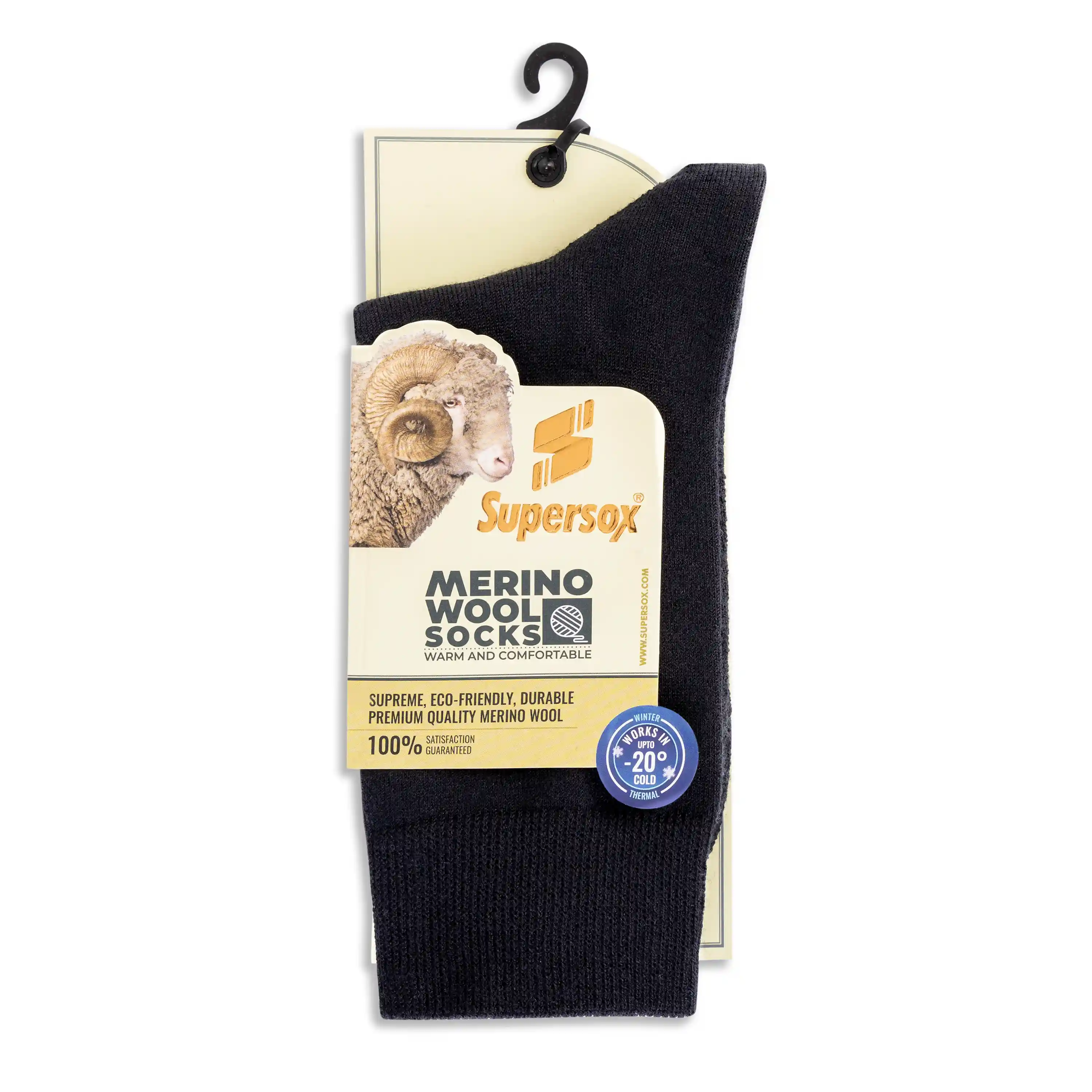 Merino Wool Winter Socks - Men (Pack of 1) - Image 13
