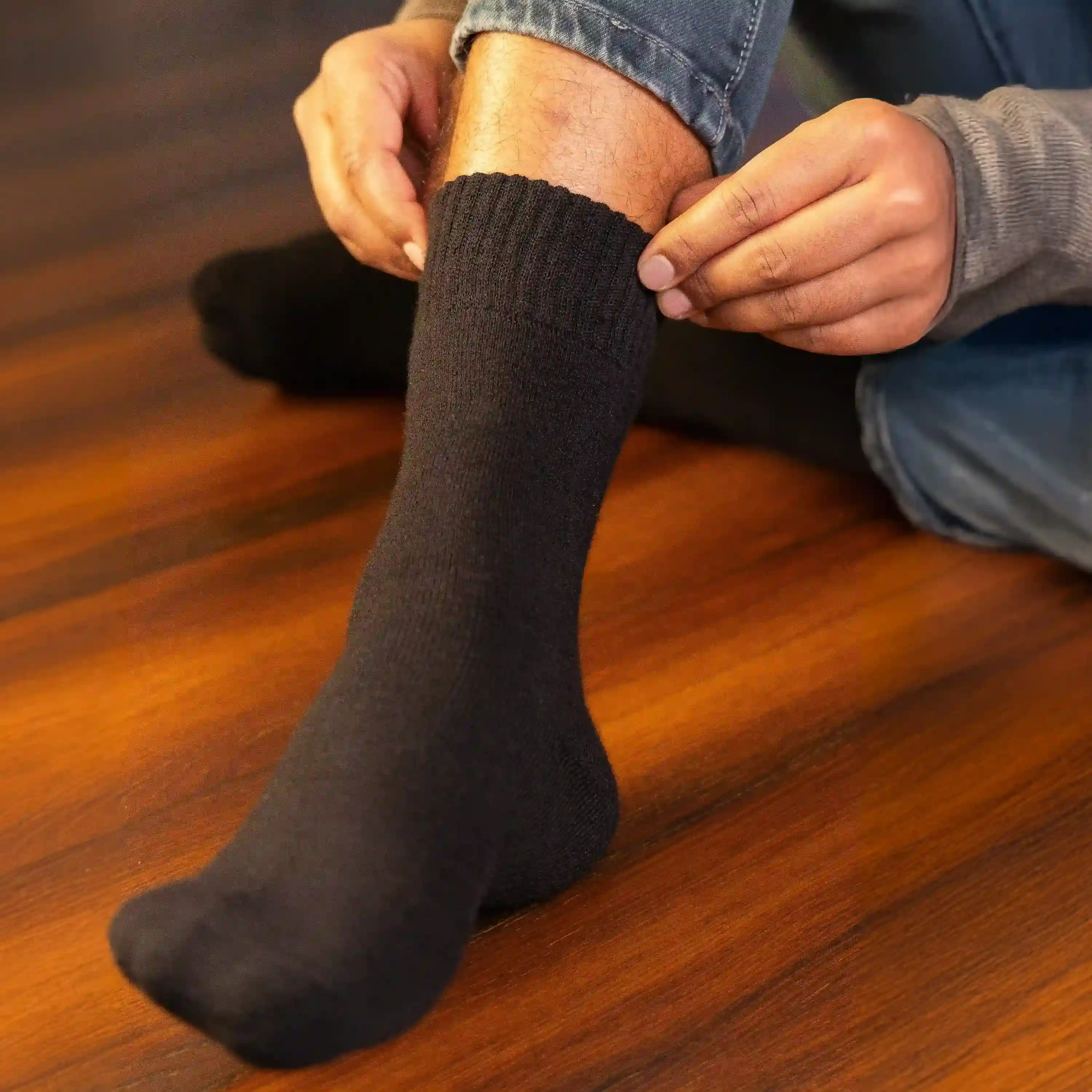 Merino Wool Winter Socks - Men (Pack of 1) - Image 15