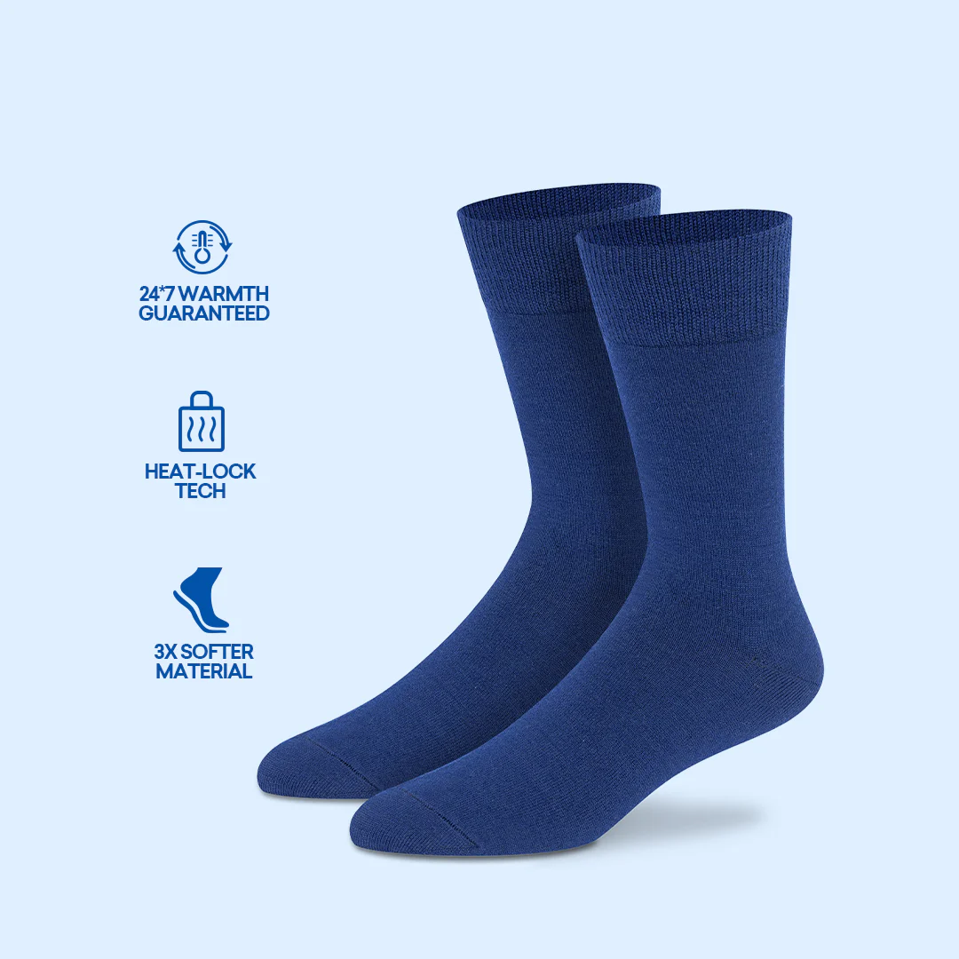 Merino Wool Winter Socks - Men (Pack of 1) - Image 2