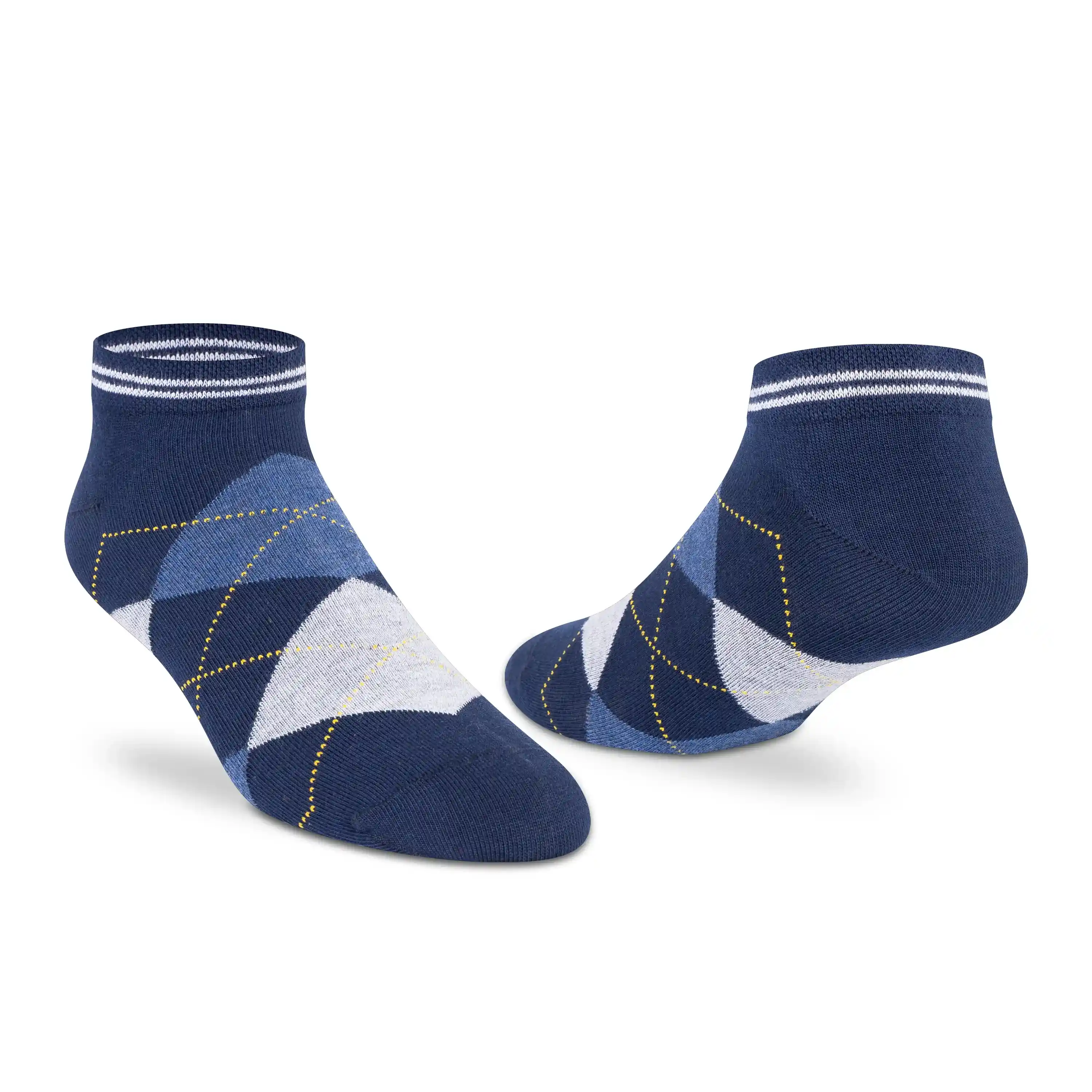 Mixed design Sneaker Socks - Men (Pack of 3) - Image 4