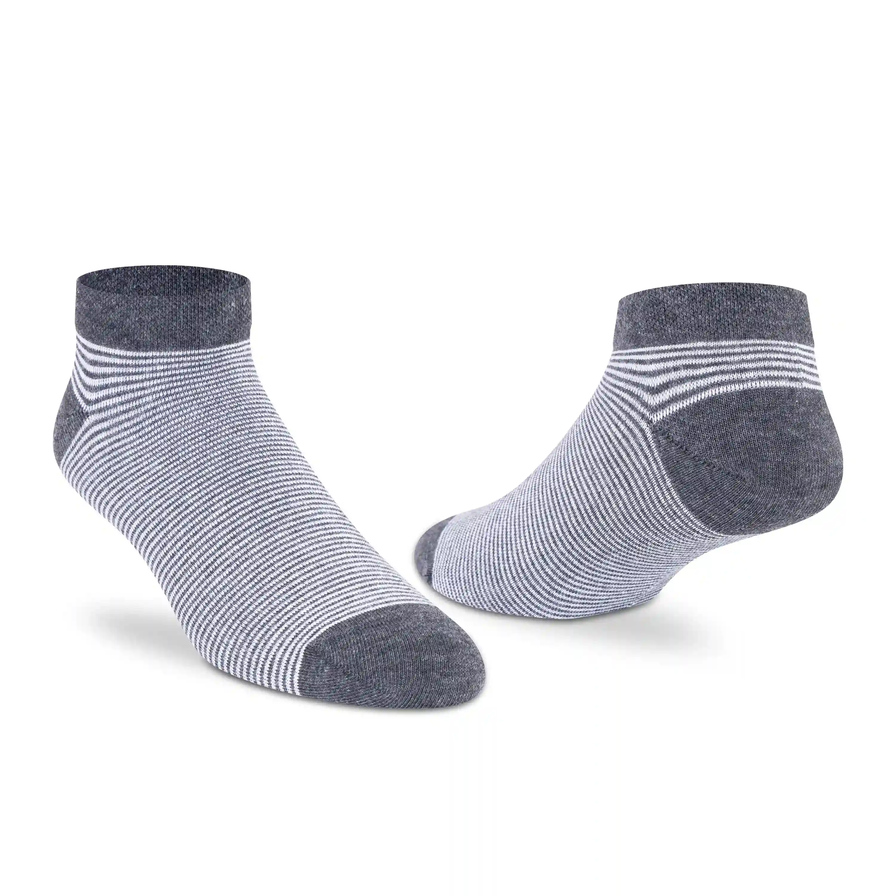 Plain Stripe Sneaker Socks - Men (Pack of 3) - Image 4