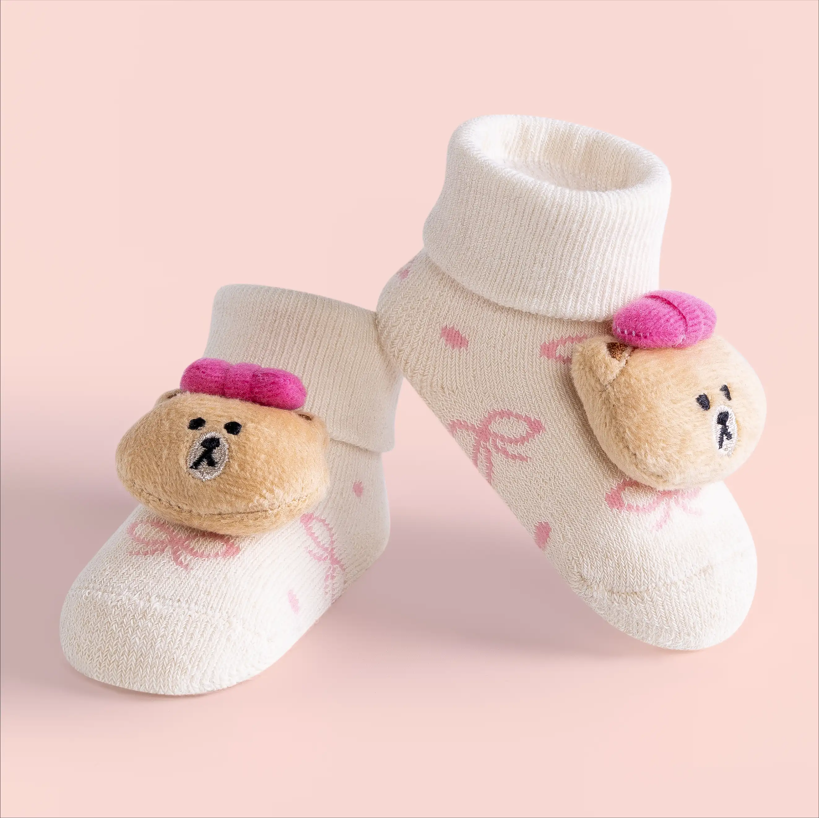 Sow Booties Socks - Babies (0–6 Months) (Pack of 1) - Image 3
