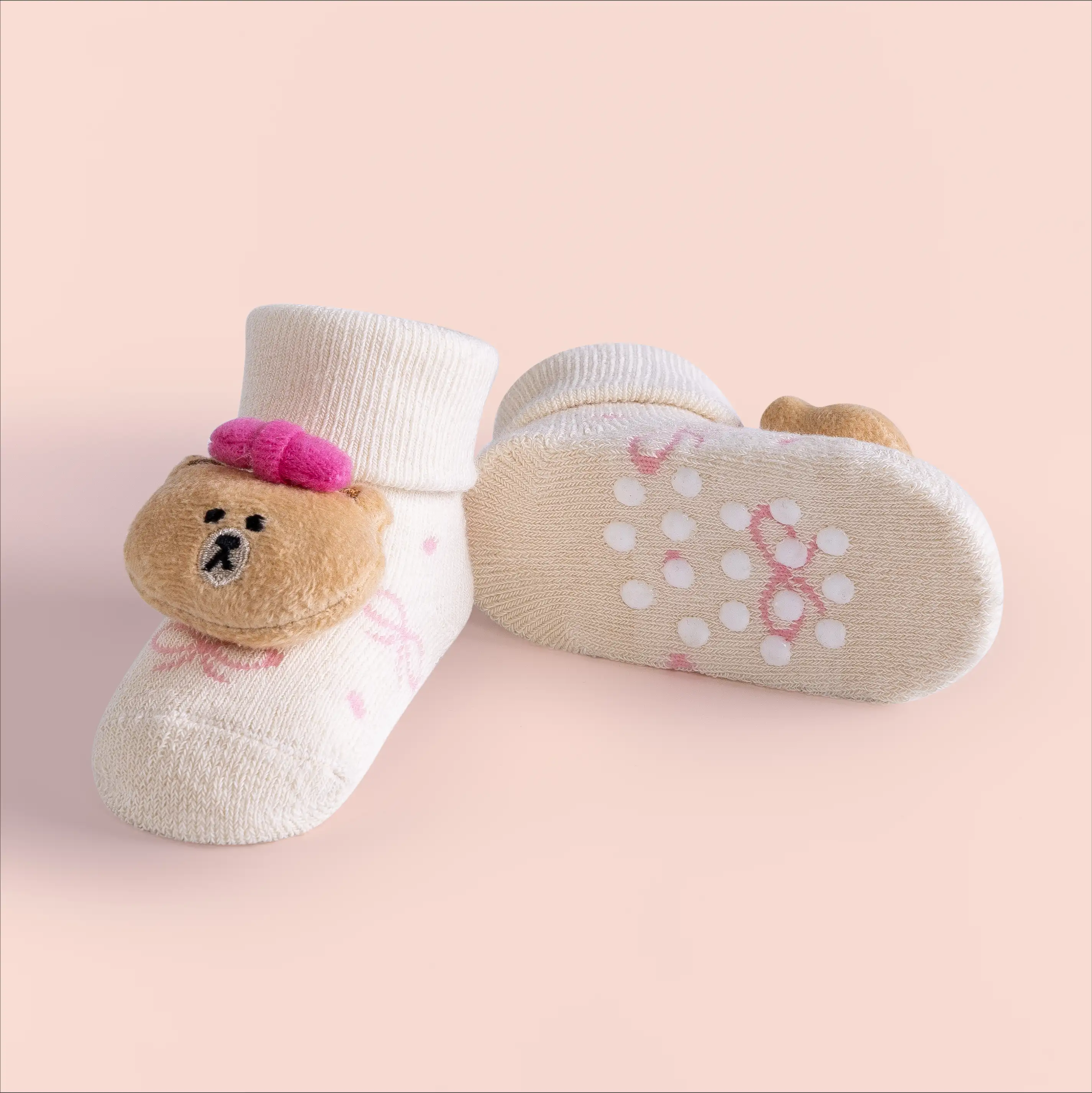 Sow Booties Socks - Babies (0–6 Months) (Pack of 1) - Image 4