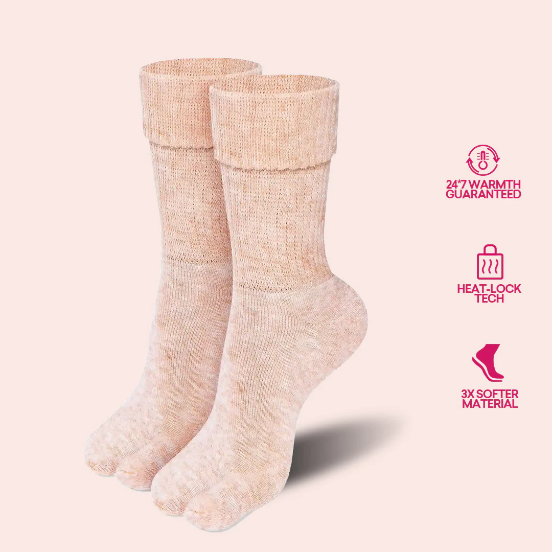 Winter Socks Simla Cuff Thumb Collection - Women (Pack of 2) - Image 2