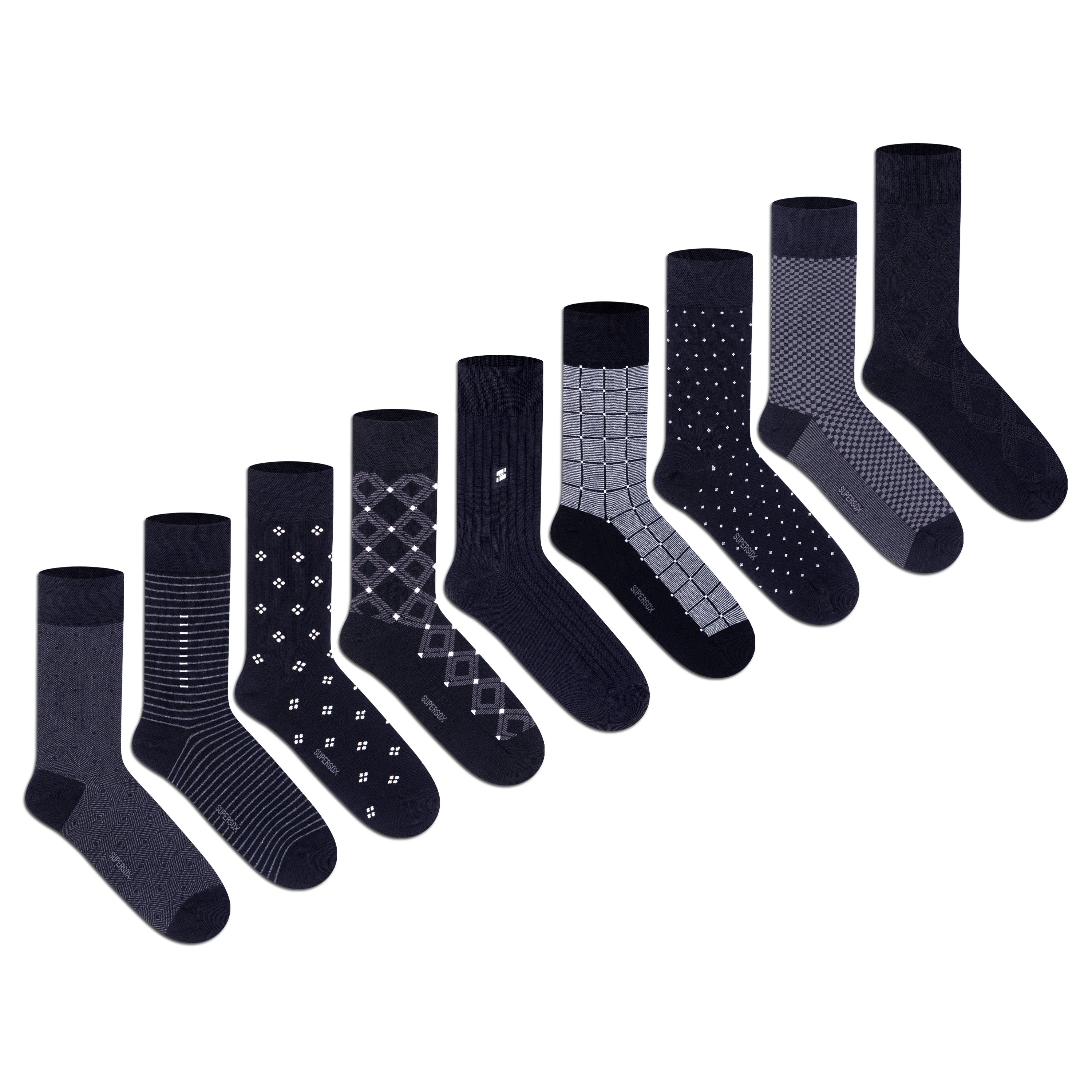 Workwear Black Box Socks - Men (Pack of 9) - Image 3