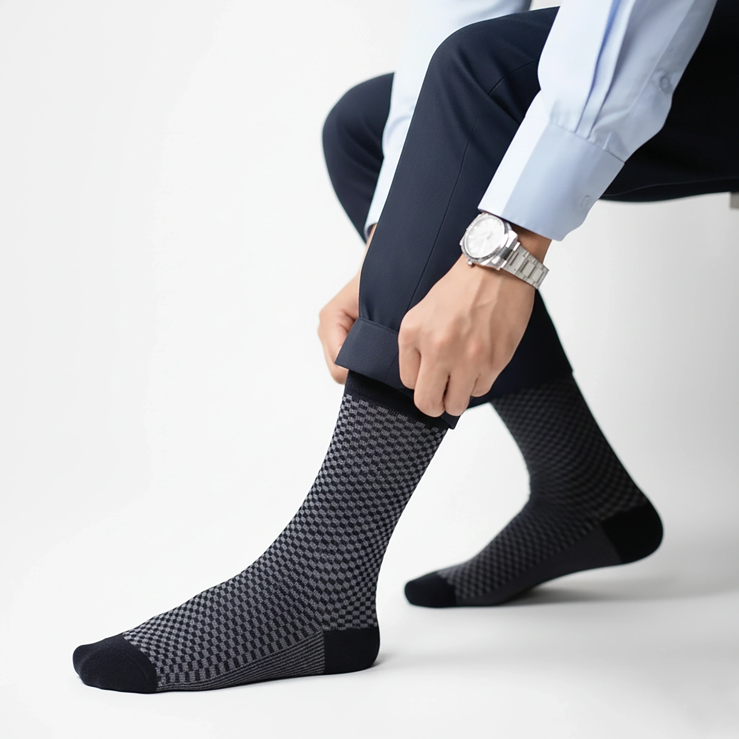 Workwear Black Box Socks - Men (Pack of 9) - Image 4