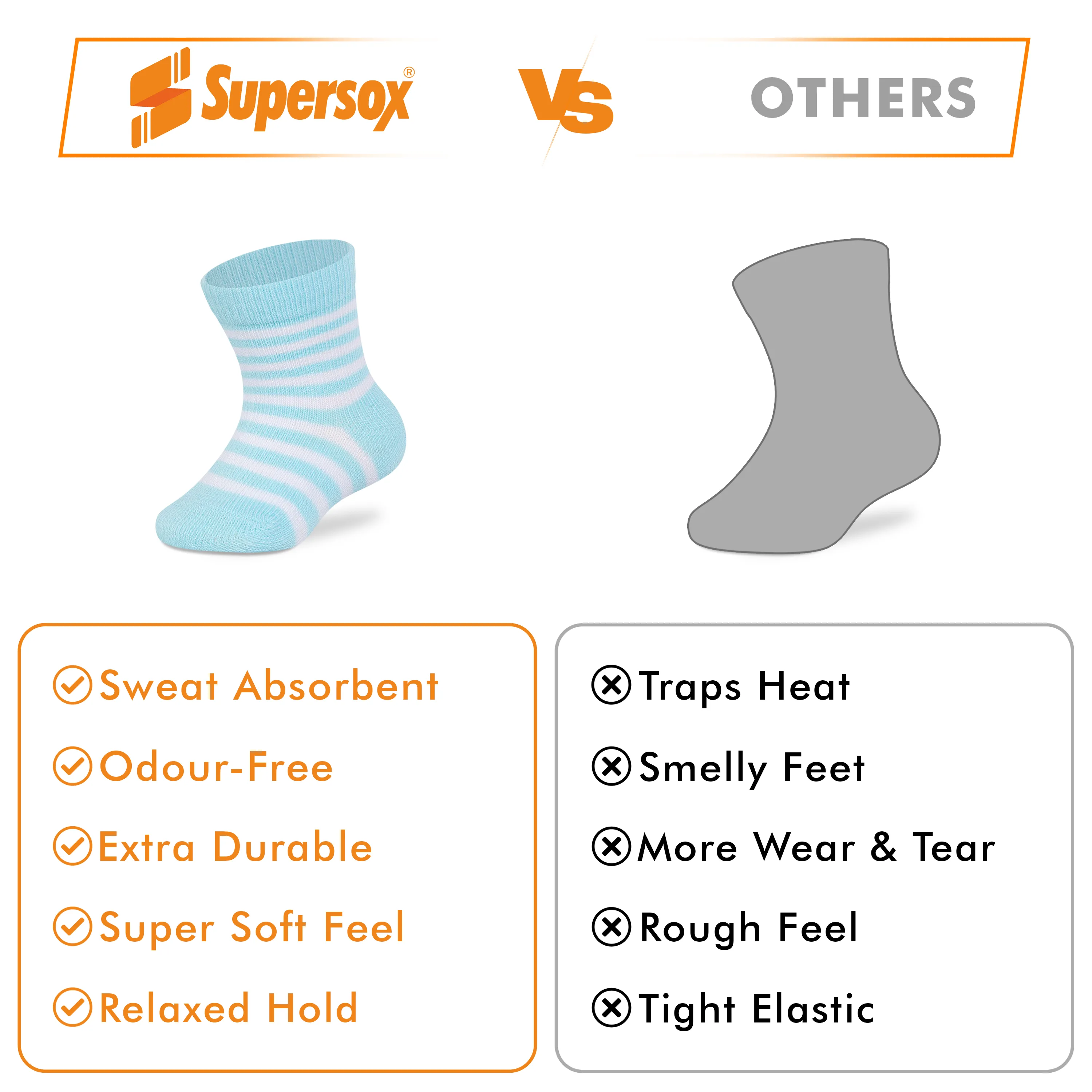 Tiny Tots Ankle Socks - Infants (Pack of 6) - Image 9
