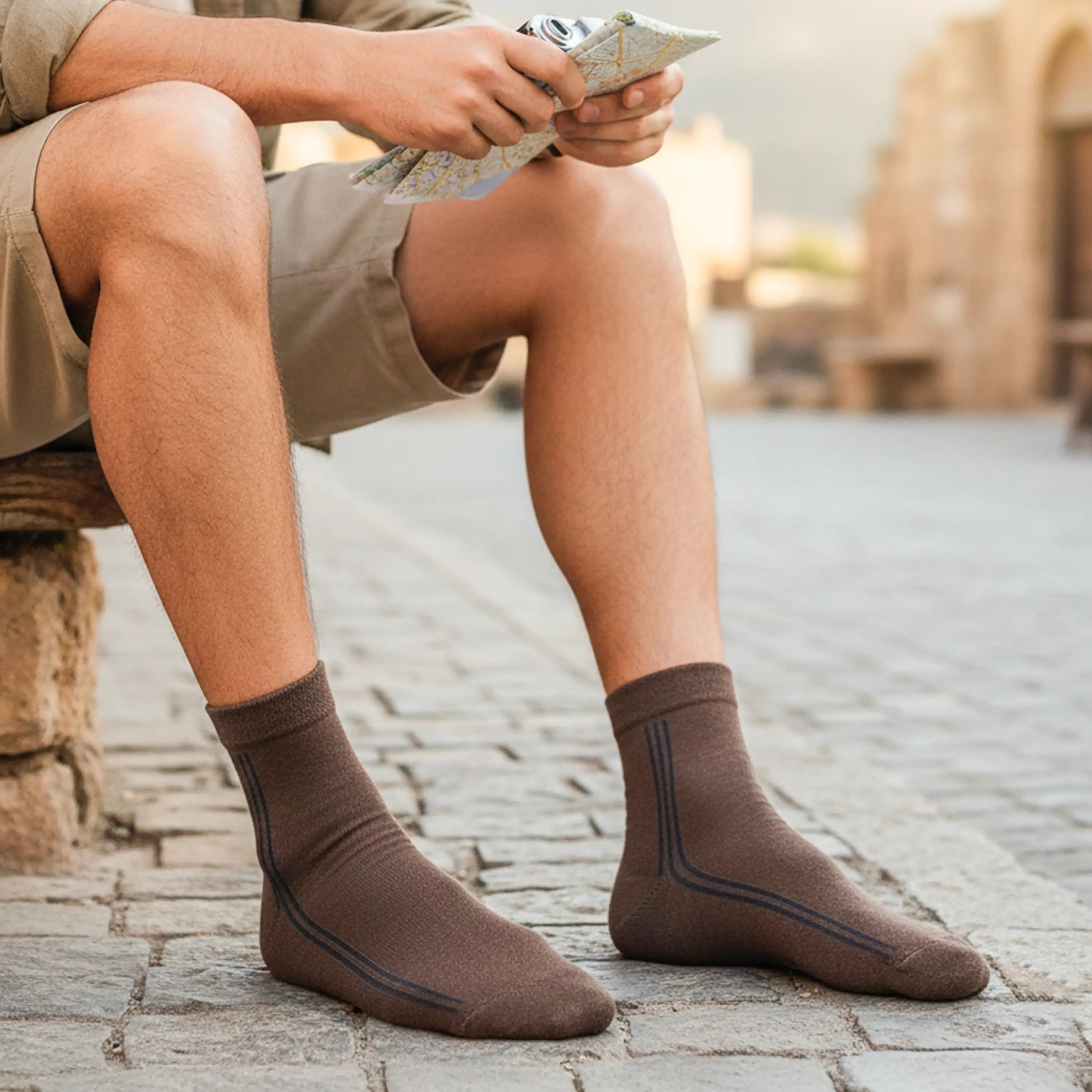 Travel Pack Ankle Socks - Men (Pack of 7) - Image 5